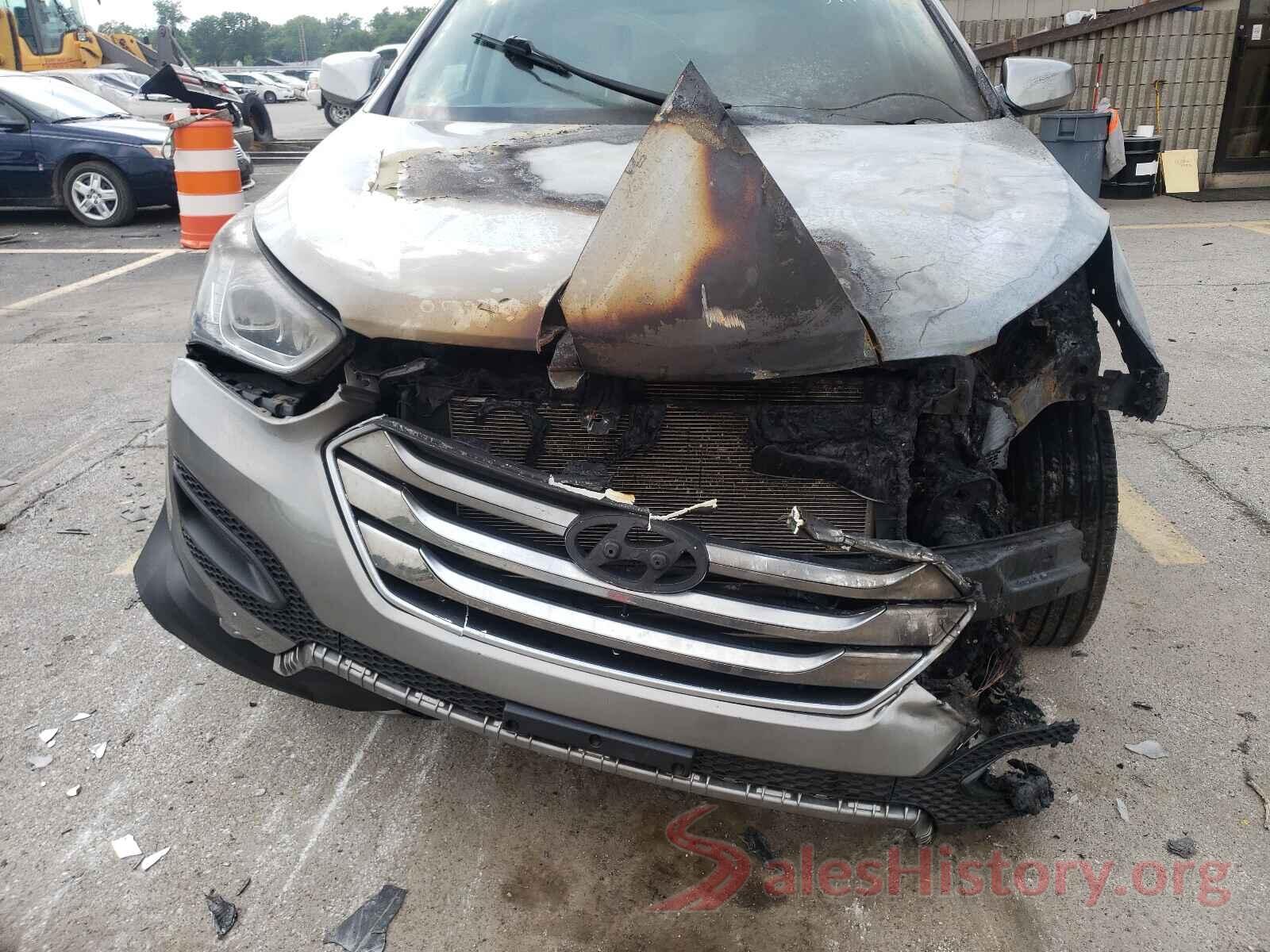 5XYZT3LB4GG350801 2016 HYUNDAI SANTA FE