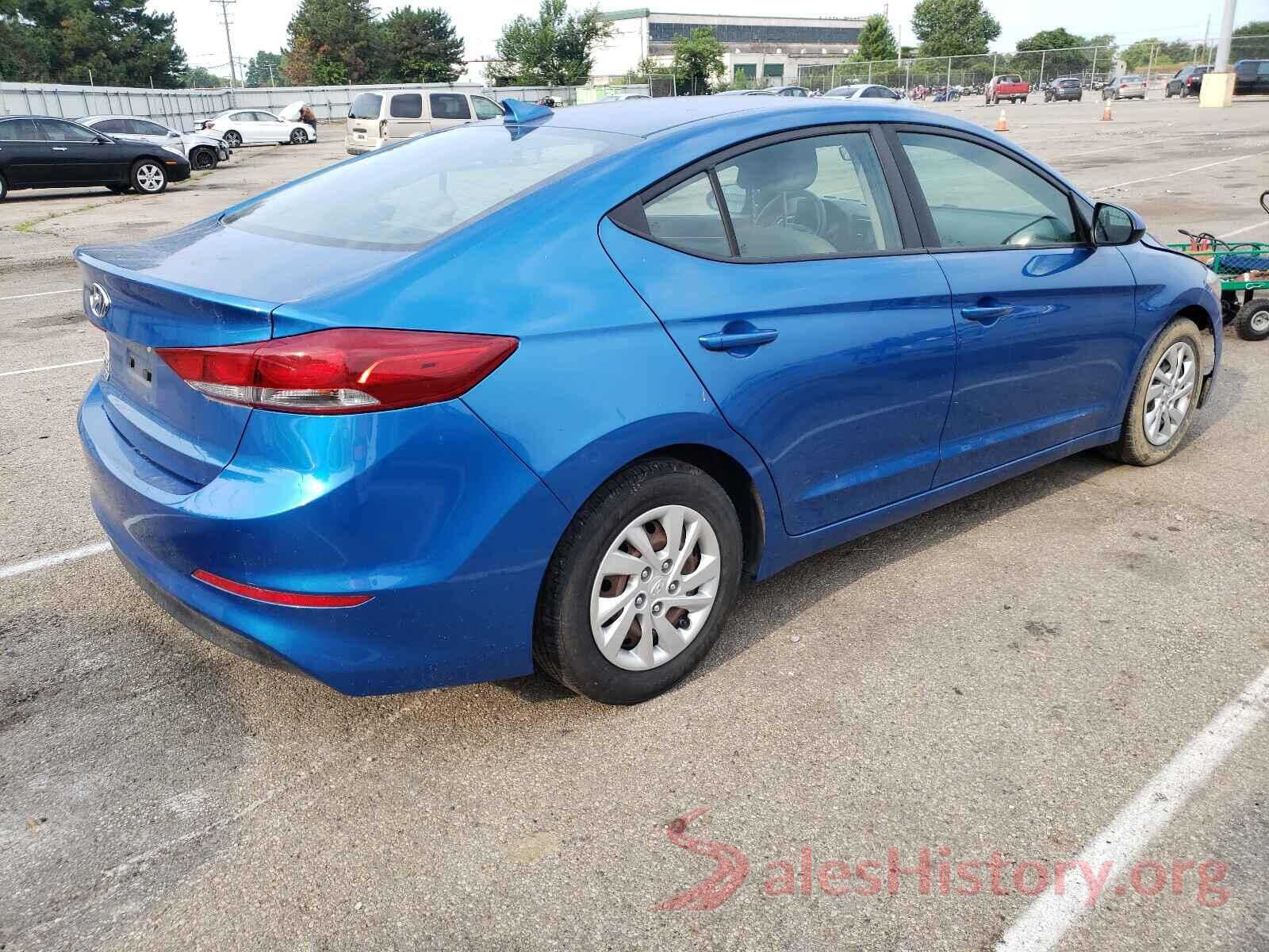 5NPD74LF9HH101914 2017 HYUNDAI ELANTRA