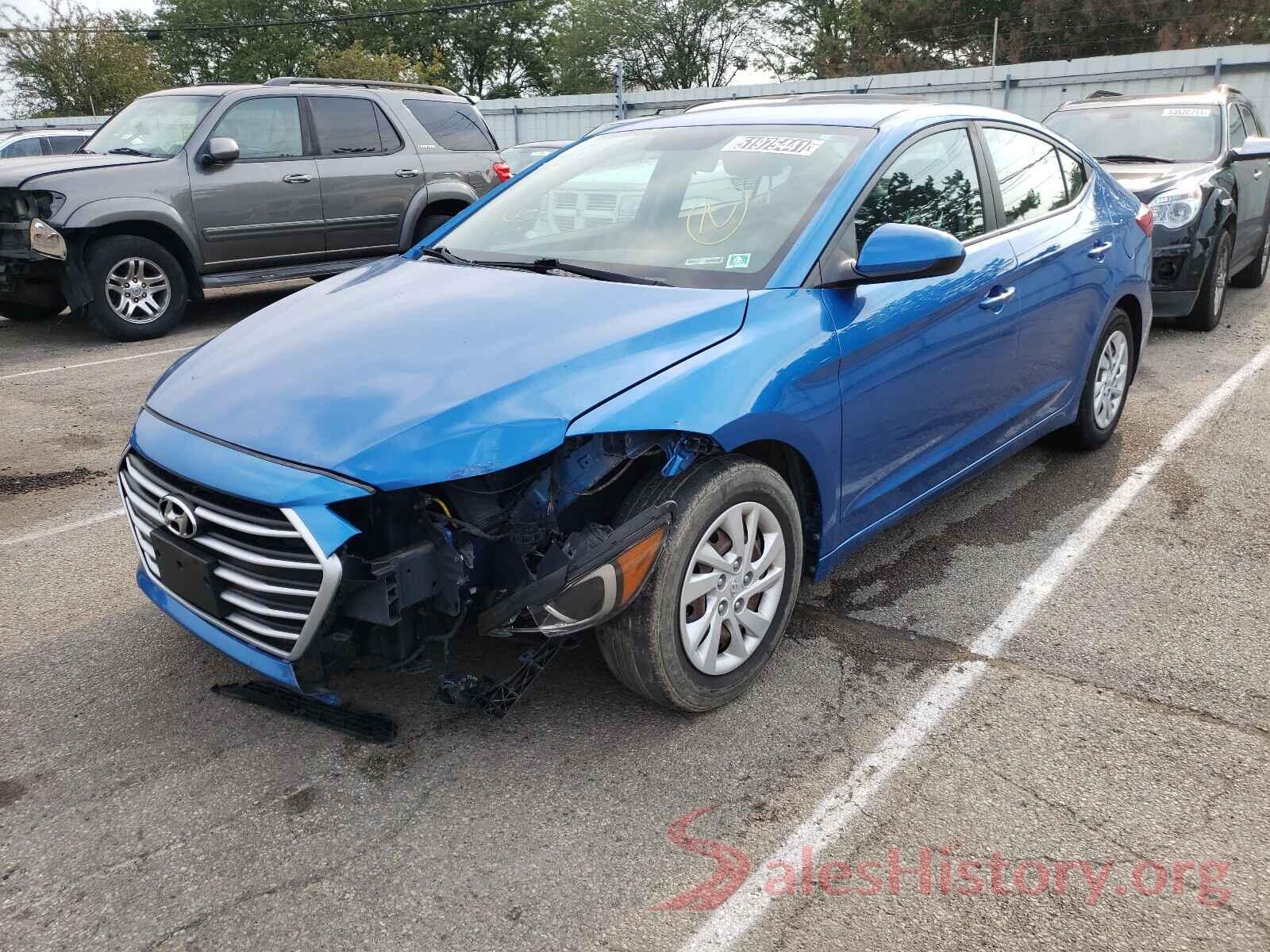 5NPD74LF9HH101914 2017 HYUNDAI ELANTRA