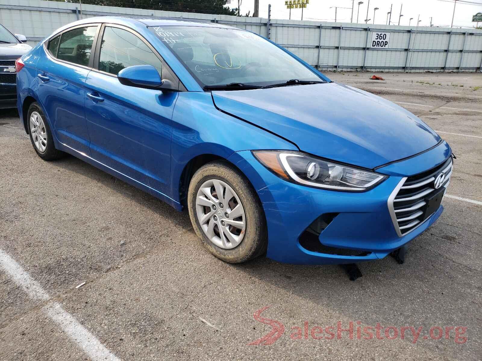 5NPD74LF9HH101914 2017 HYUNDAI ELANTRA