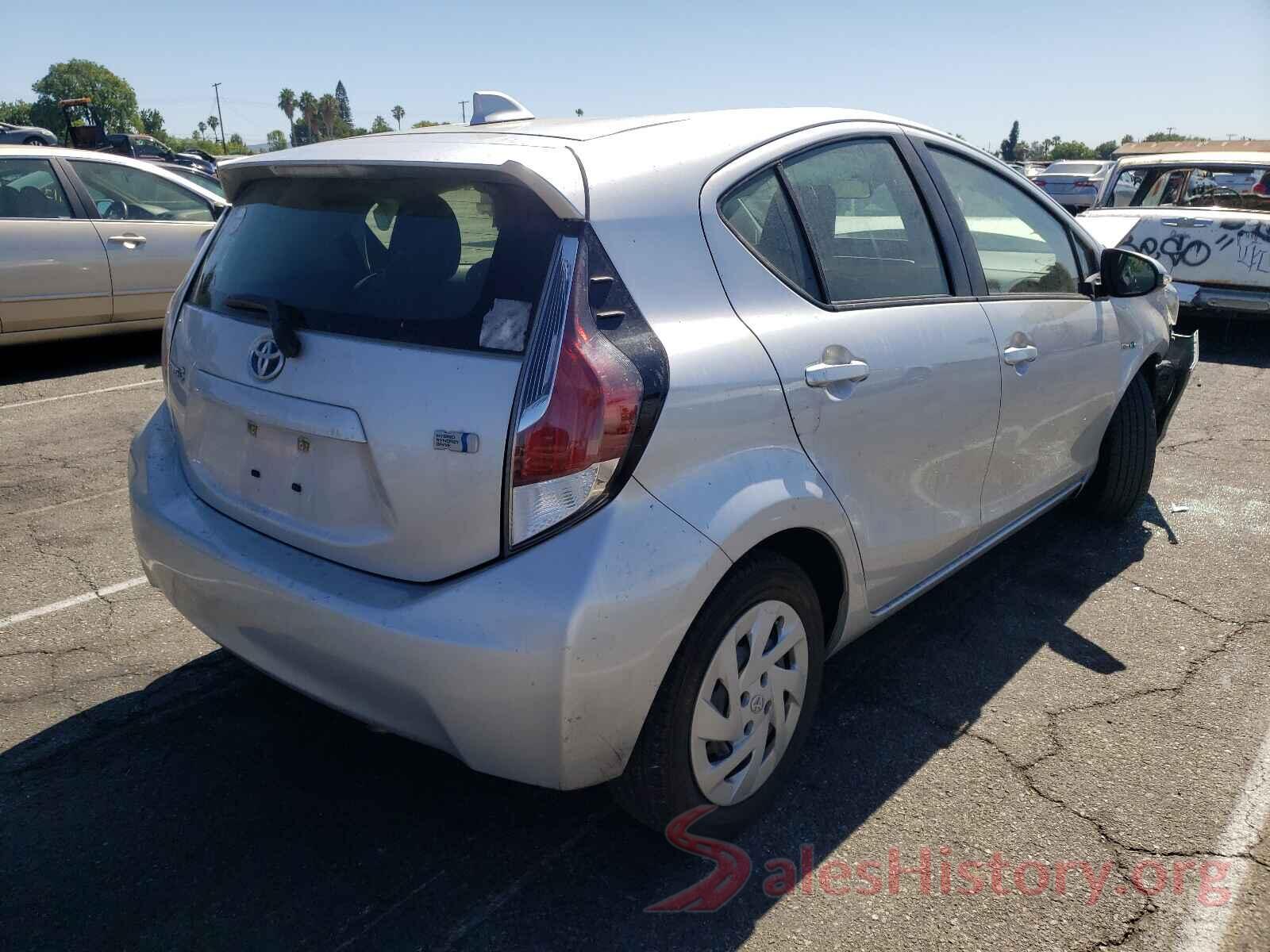 JTDKDTB33G1127268 2016 TOYOTA PRIUS