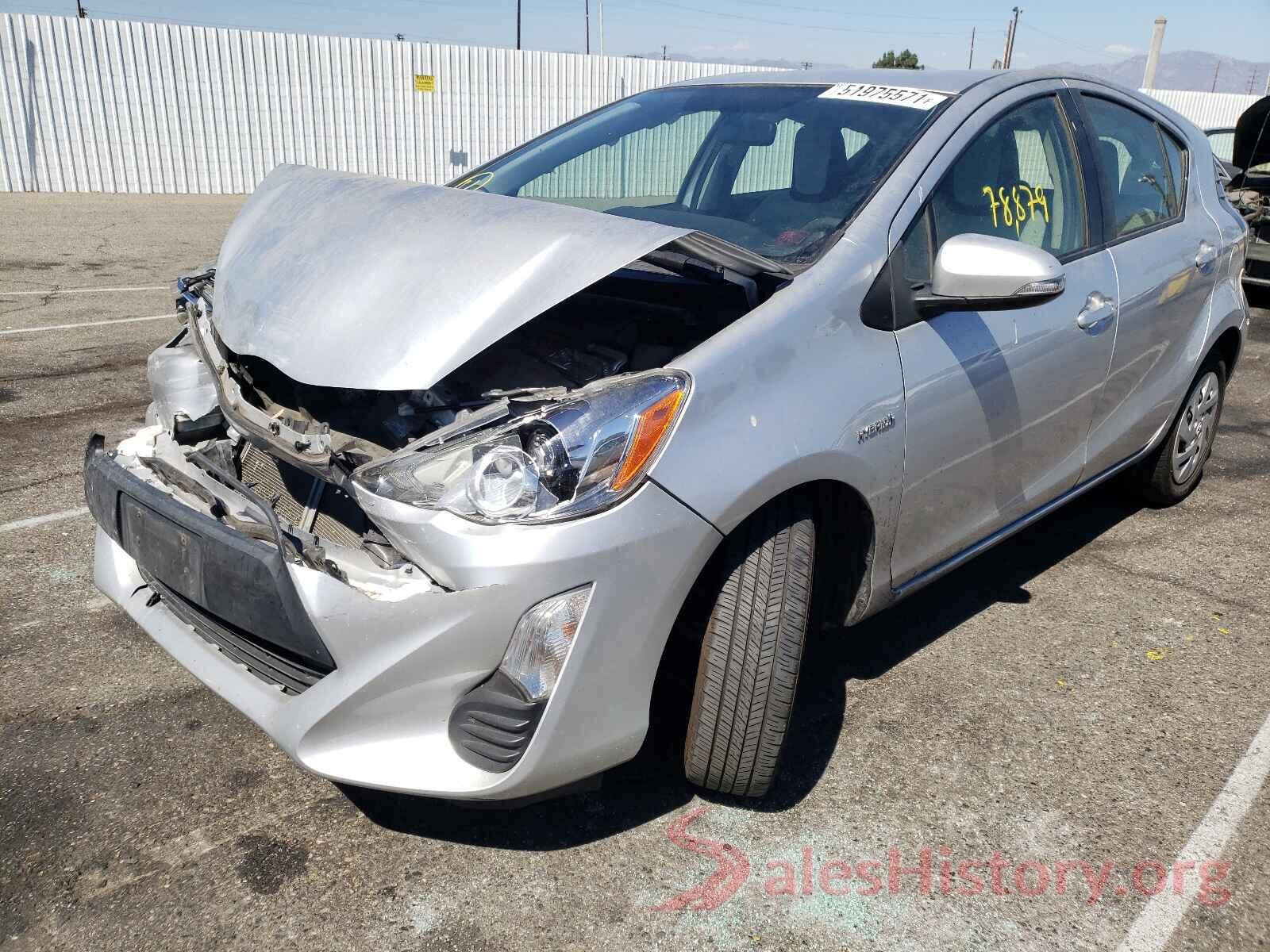 JTDKDTB33G1127268 2016 TOYOTA PRIUS