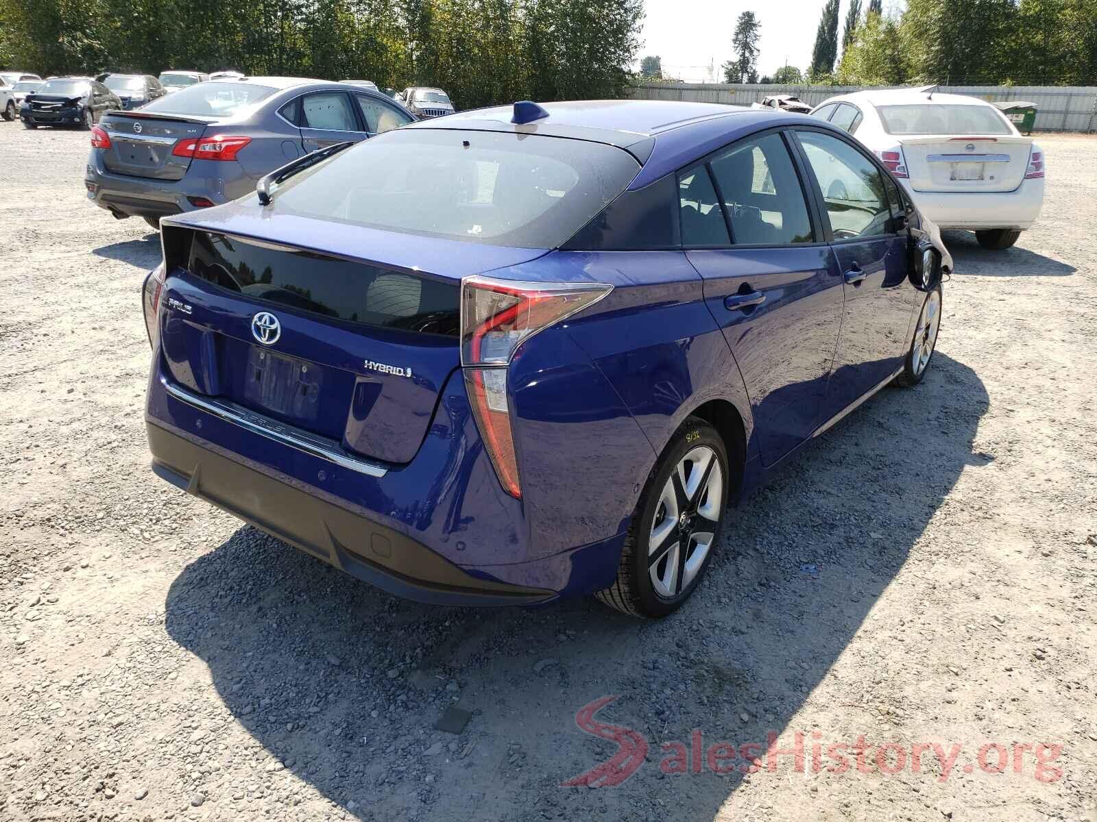 JTDKARFU5H3538062 2017 TOYOTA PRIUS