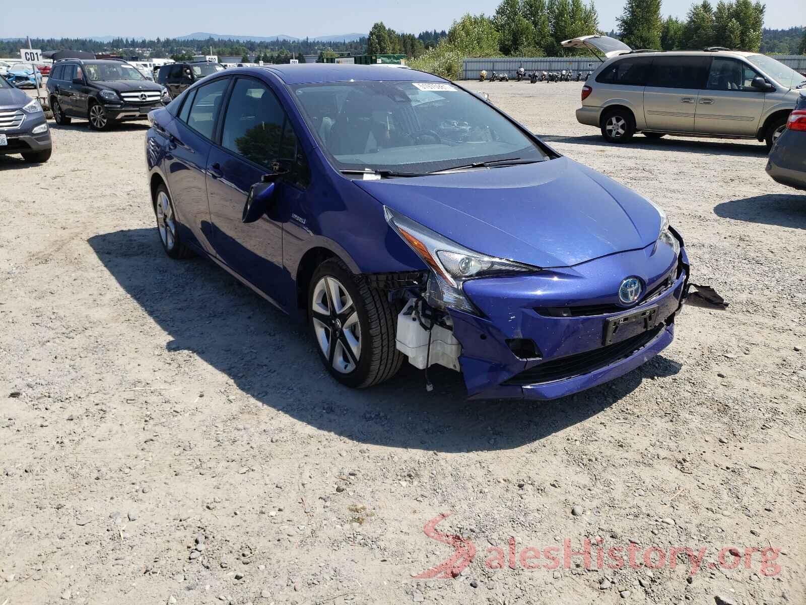 JTDKARFU5H3538062 2017 TOYOTA PRIUS