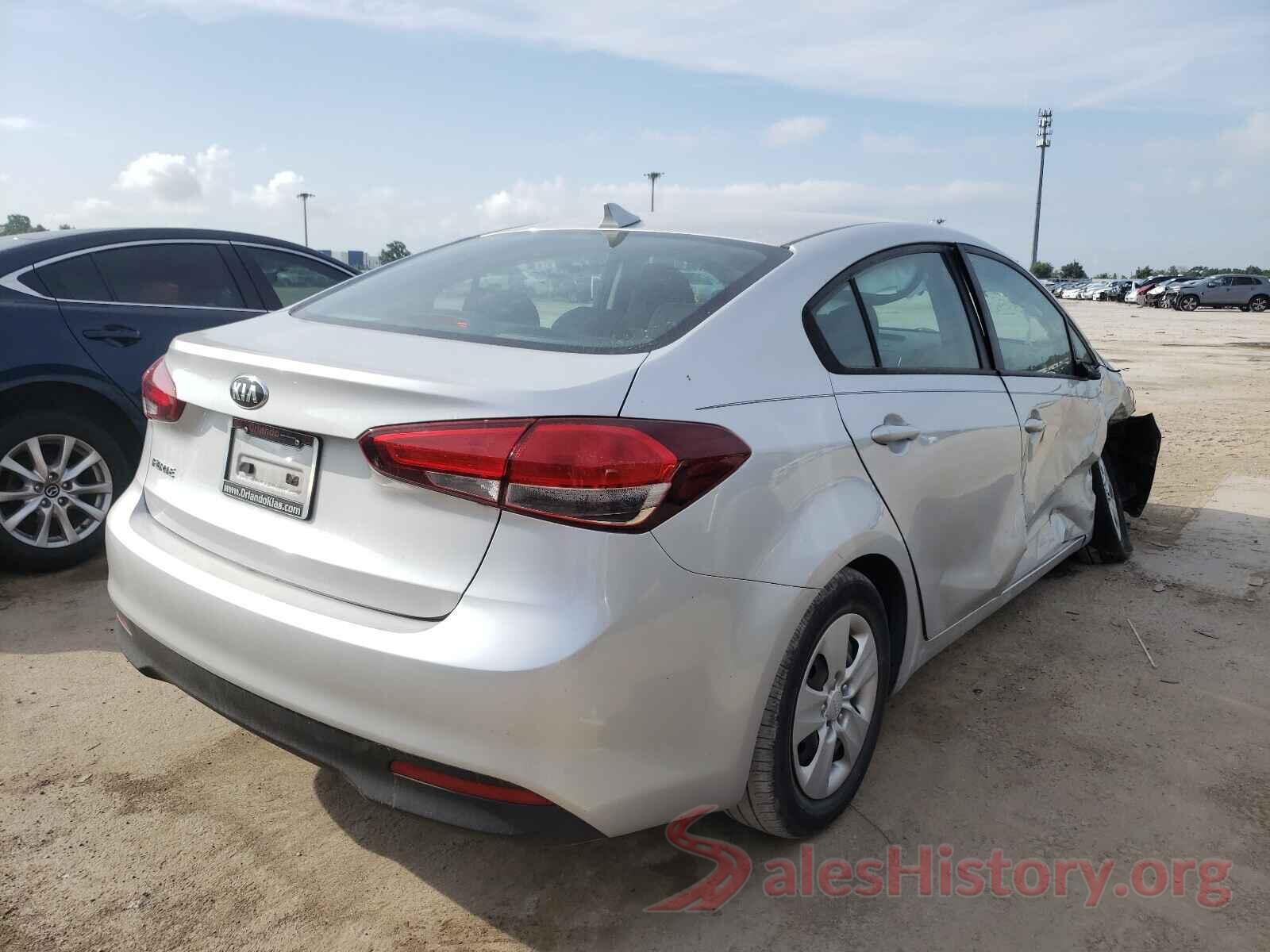 3KPFK4A79HE121460 2017 KIA FORTE