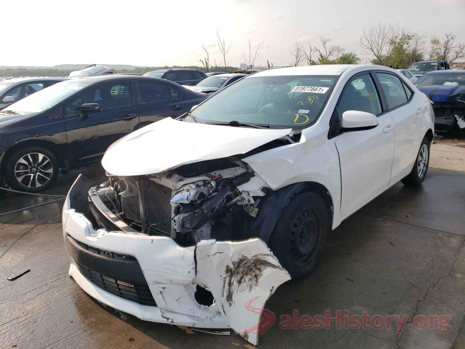 5YFBURHE6GP523587 2016 TOYOTA COROLLA