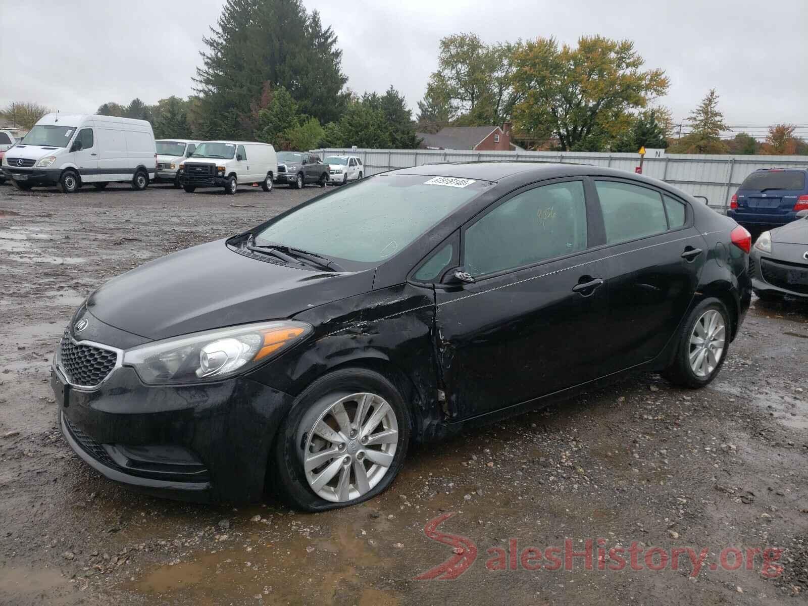 KNAFX4A63G5478259 2016 KIA FORTE