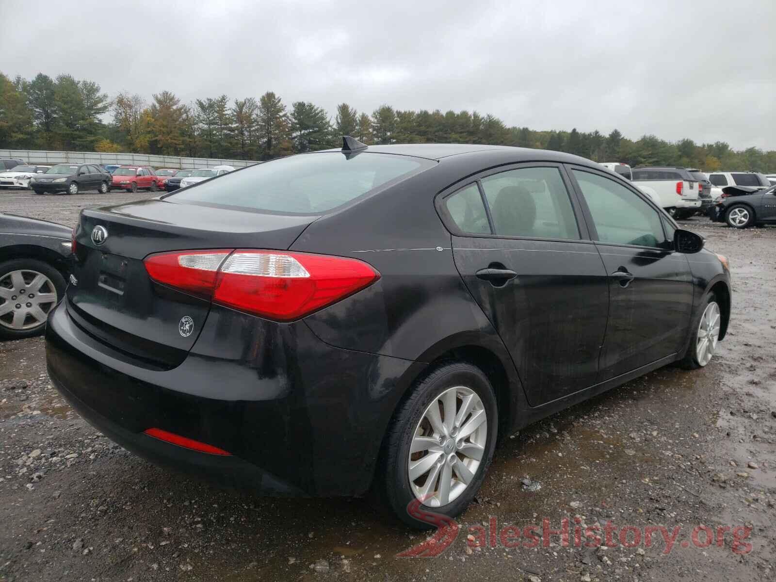 KNAFX4A63G5478259 2016 KIA FORTE