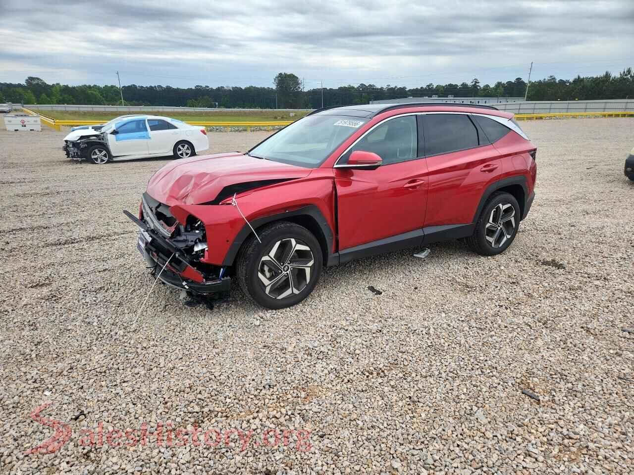 2023 HYUNDAI TUCSON VIN 5NMJECAE0PH200923, auction photo