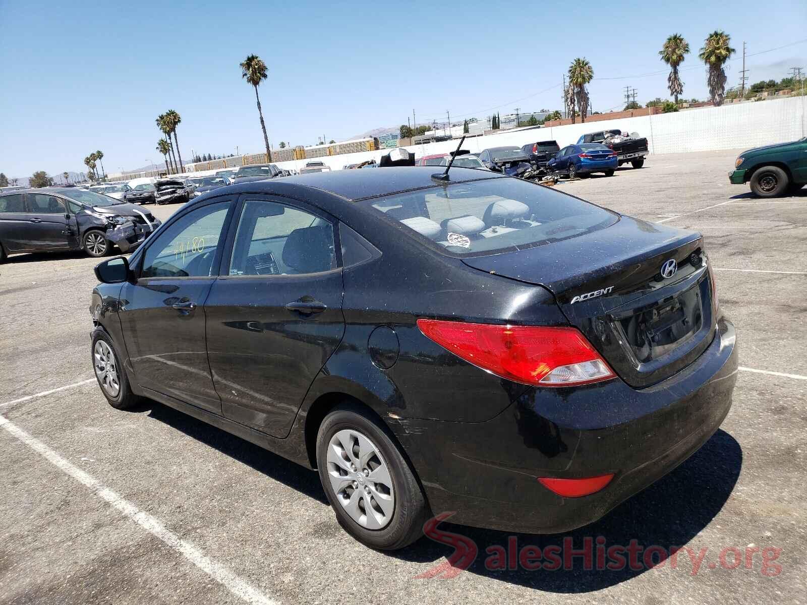 KMHCT4AE5GU121837 2016 HYUNDAI ACCENT