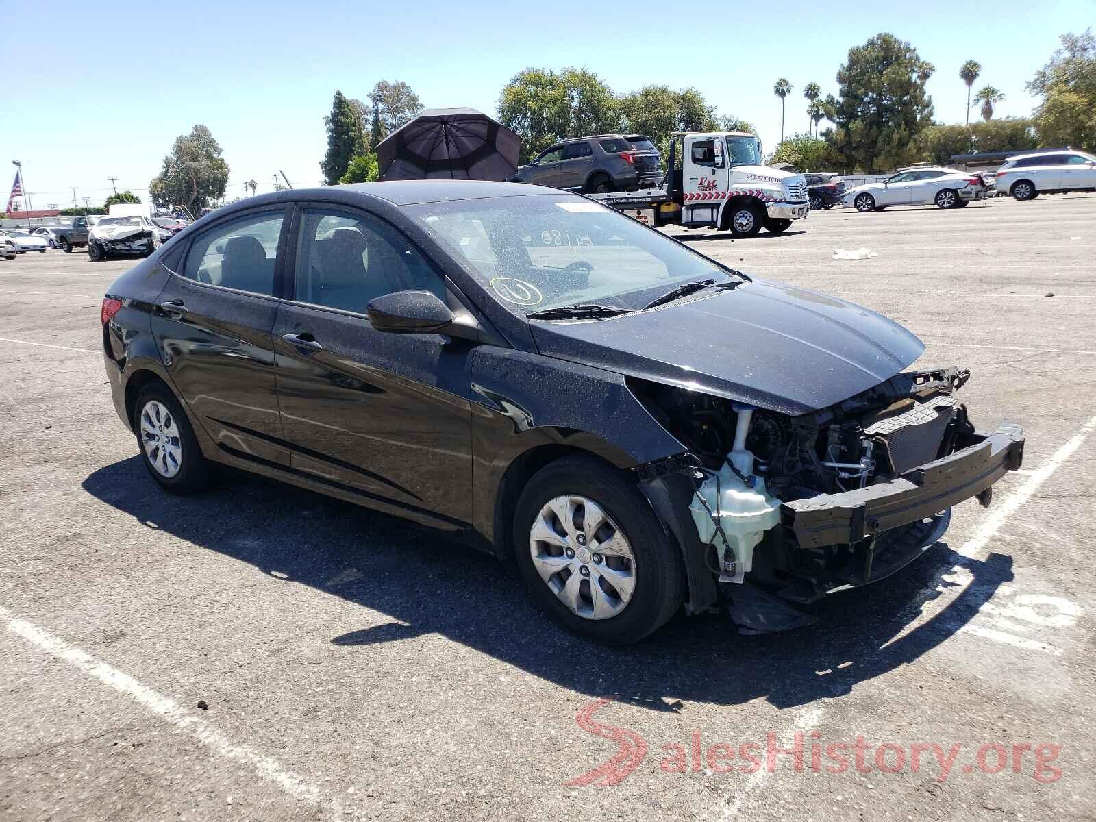 KMHCT4AE5GU121837 2016 HYUNDAI ACCENT