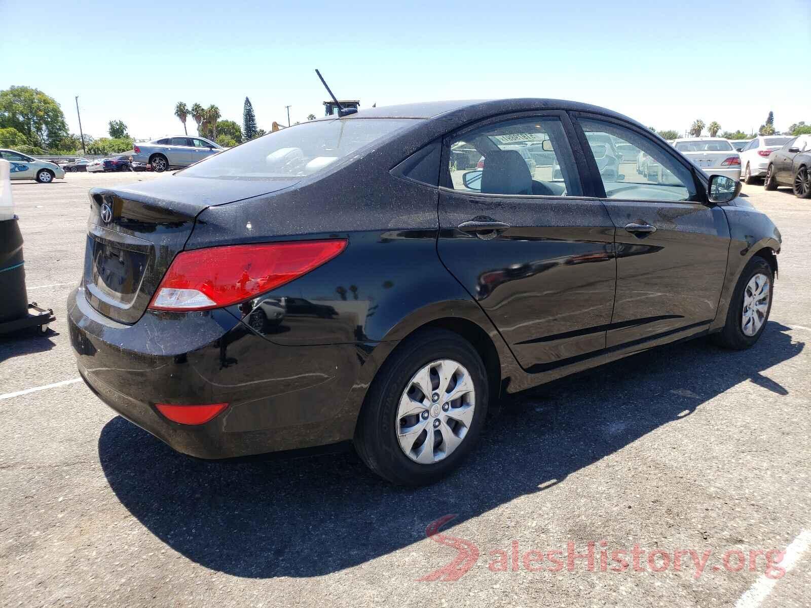 KMHCT4AE5GU121837 2016 HYUNDAI ACCENT