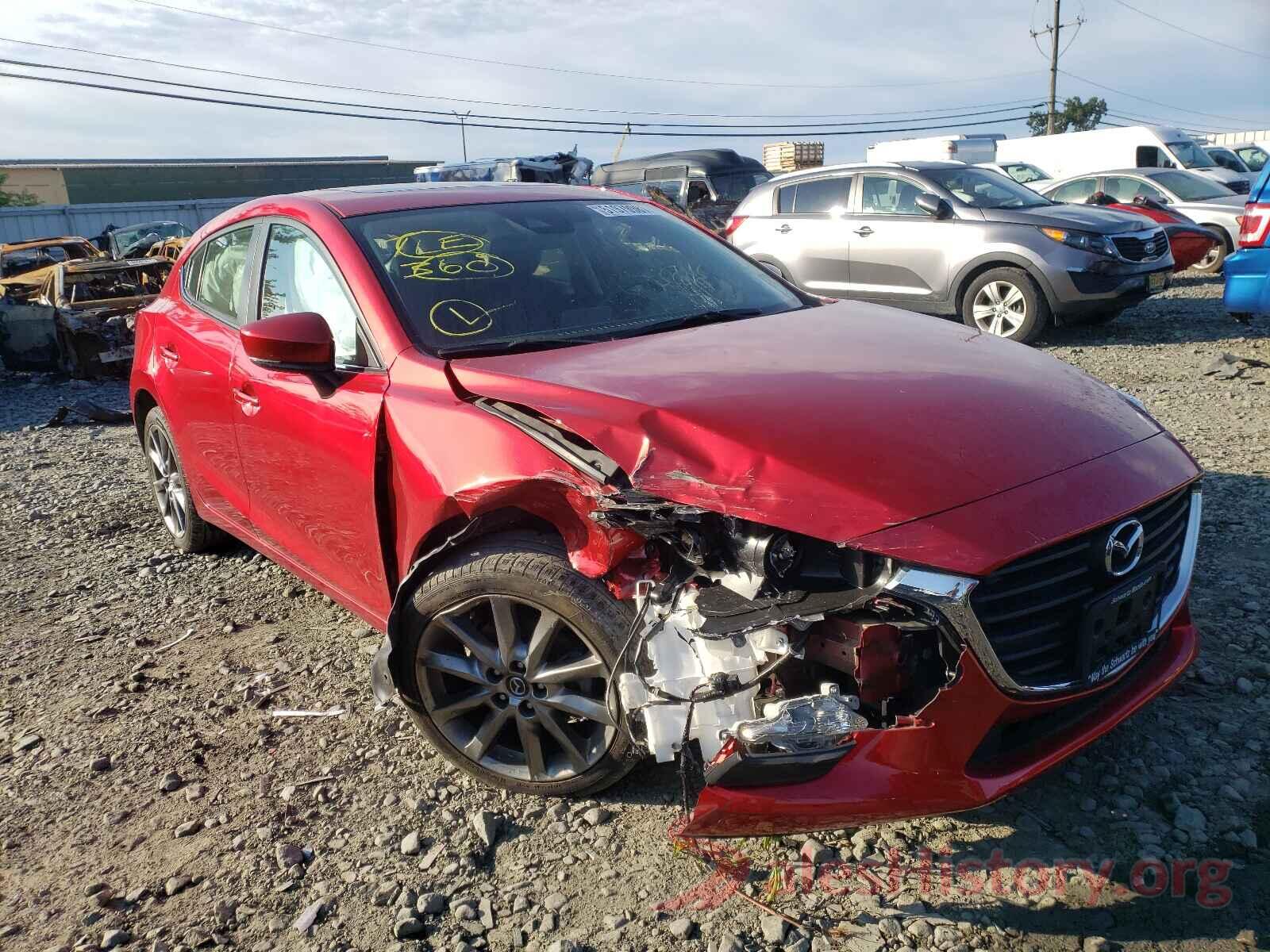 3MZBN1L34JM206567 2018 MAZDA 3