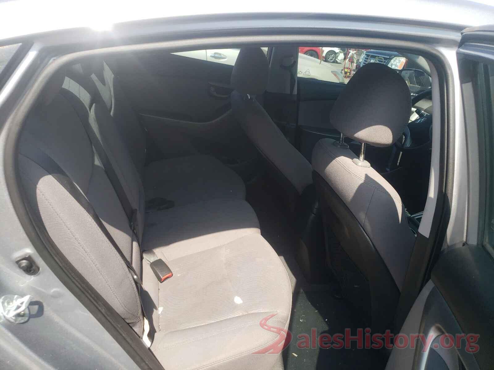 5NPDH4AE2GH772721 2016 HYUNDAI ELANTRA