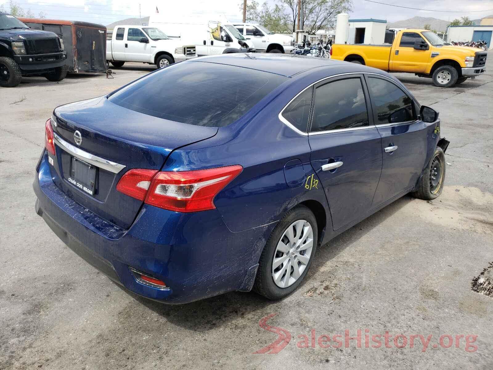 3N1AB7AP9KY451443 2019 NISSAN SENTRA