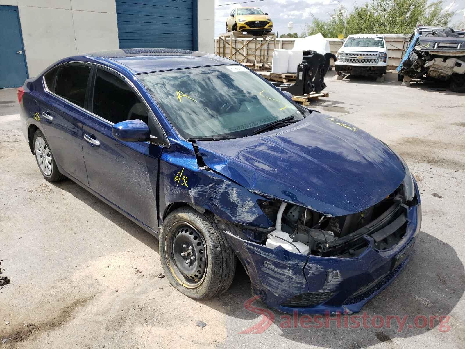 3N1AB7AP9KY451443 2019 NISSAN SENTRA