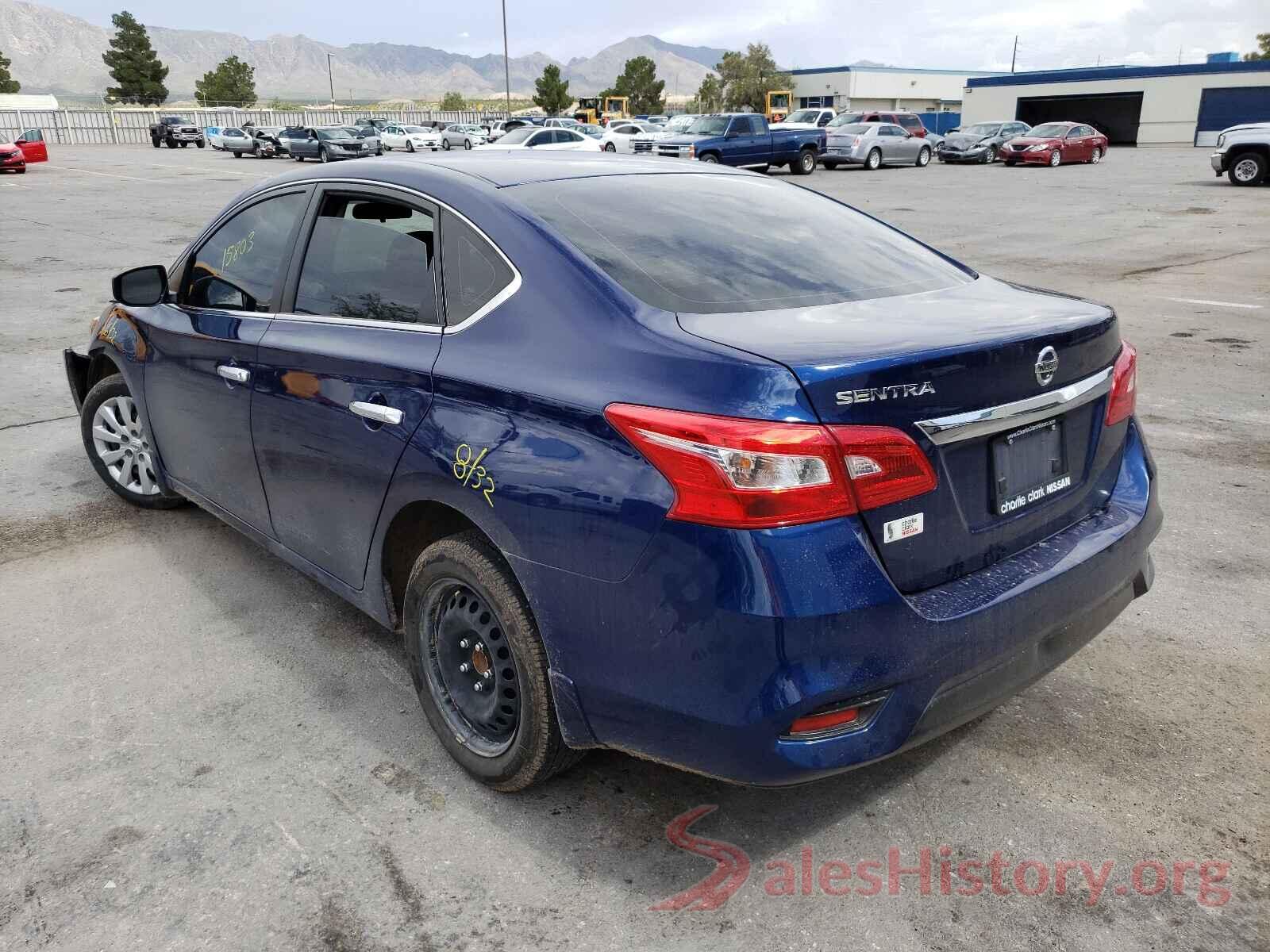 3N1AB7AP9KY451443 2019 NISSAN SENTRA