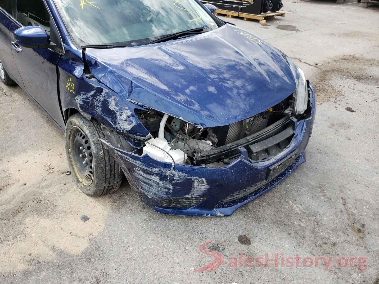 3N1AB7AP9KY451443 2019 NISSAN SENTRA