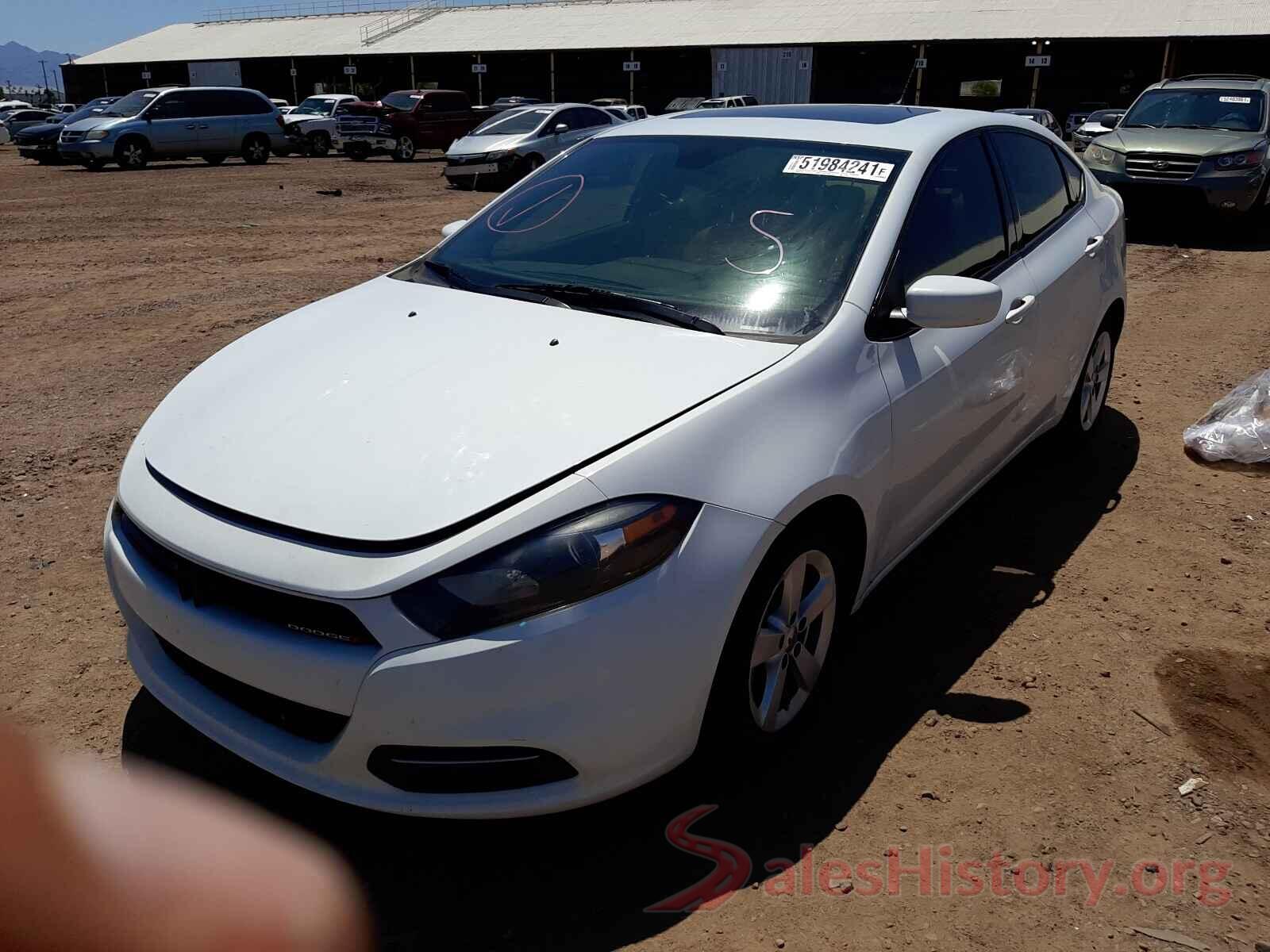 1C3CDFBB9GD540795 2016 DODGE DART