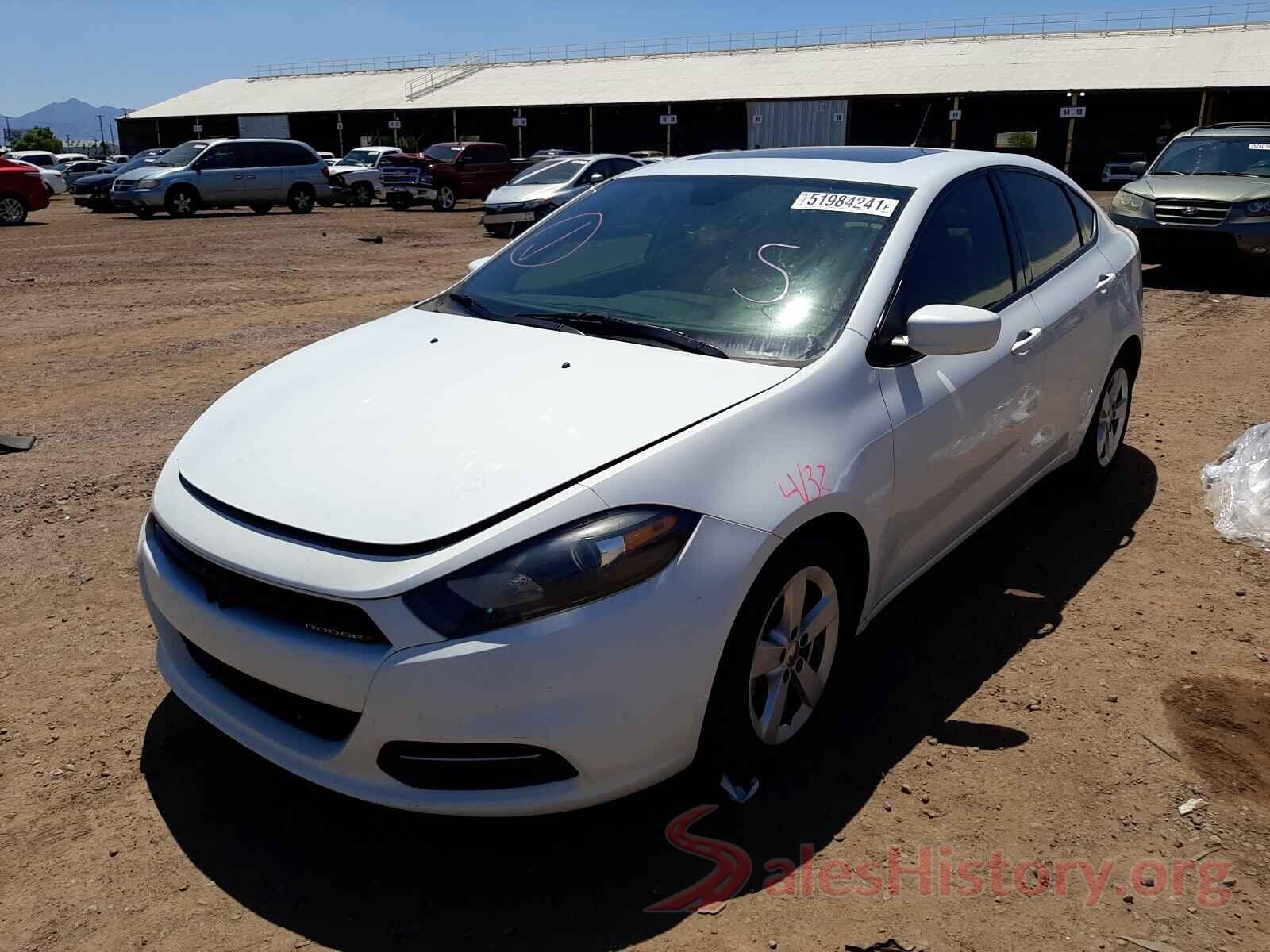 1C3CDFBB9GD540795 2016 DODGE DART