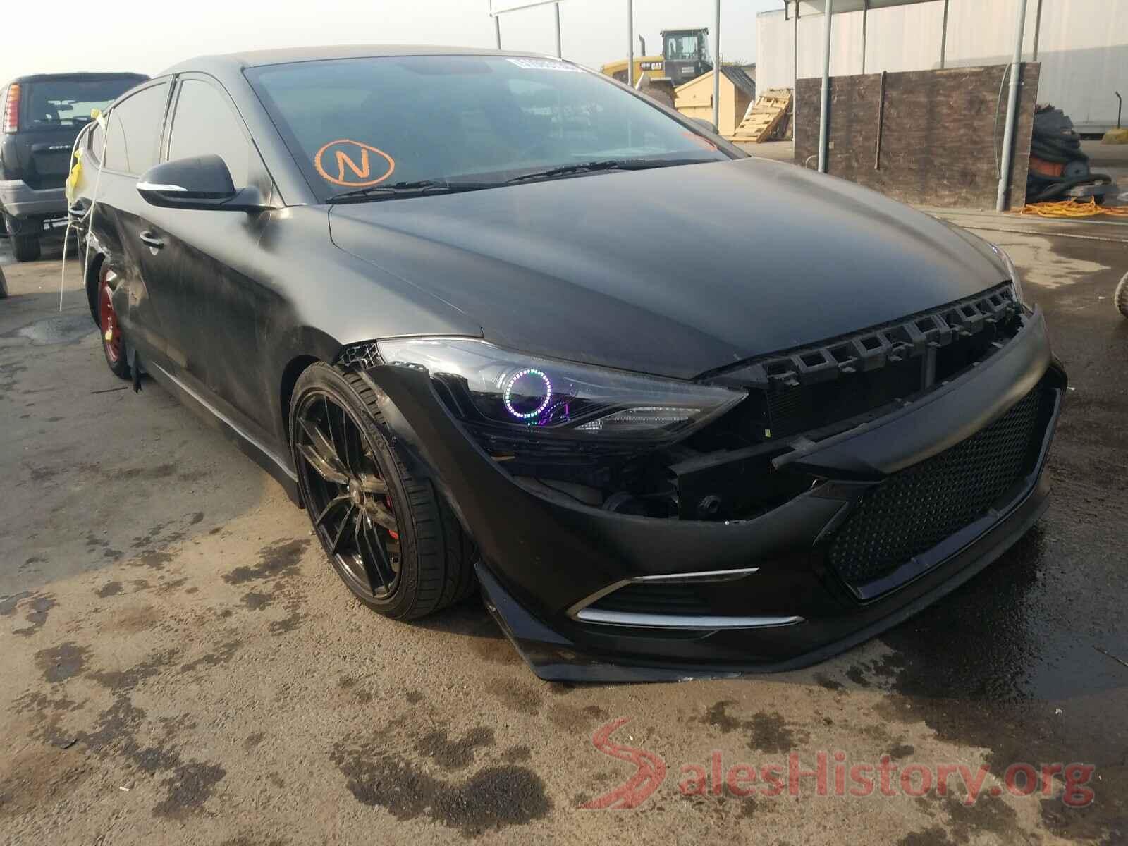 KMHD04LB3JU531608 2018 HYUNDAI ELANTRA