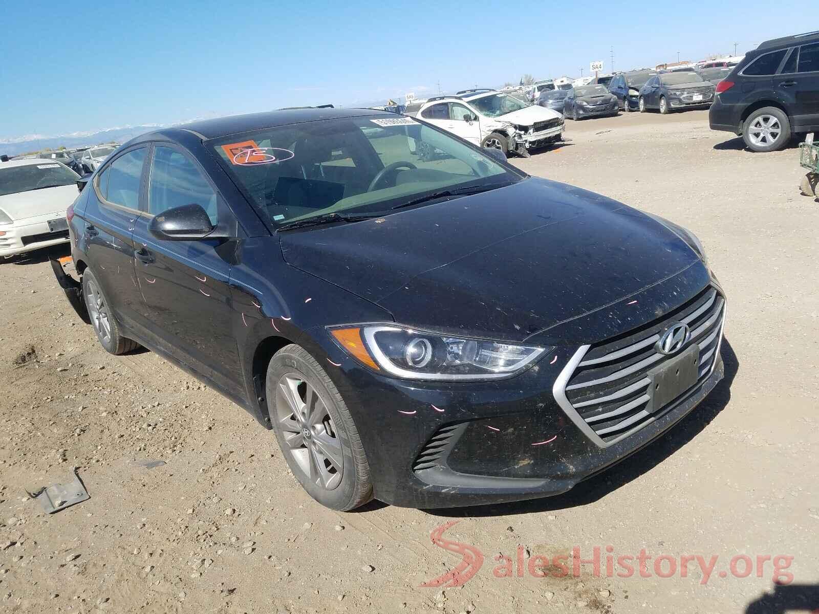 KMHD84LF8JU467190 2018 HYUNDAI ELANTRA