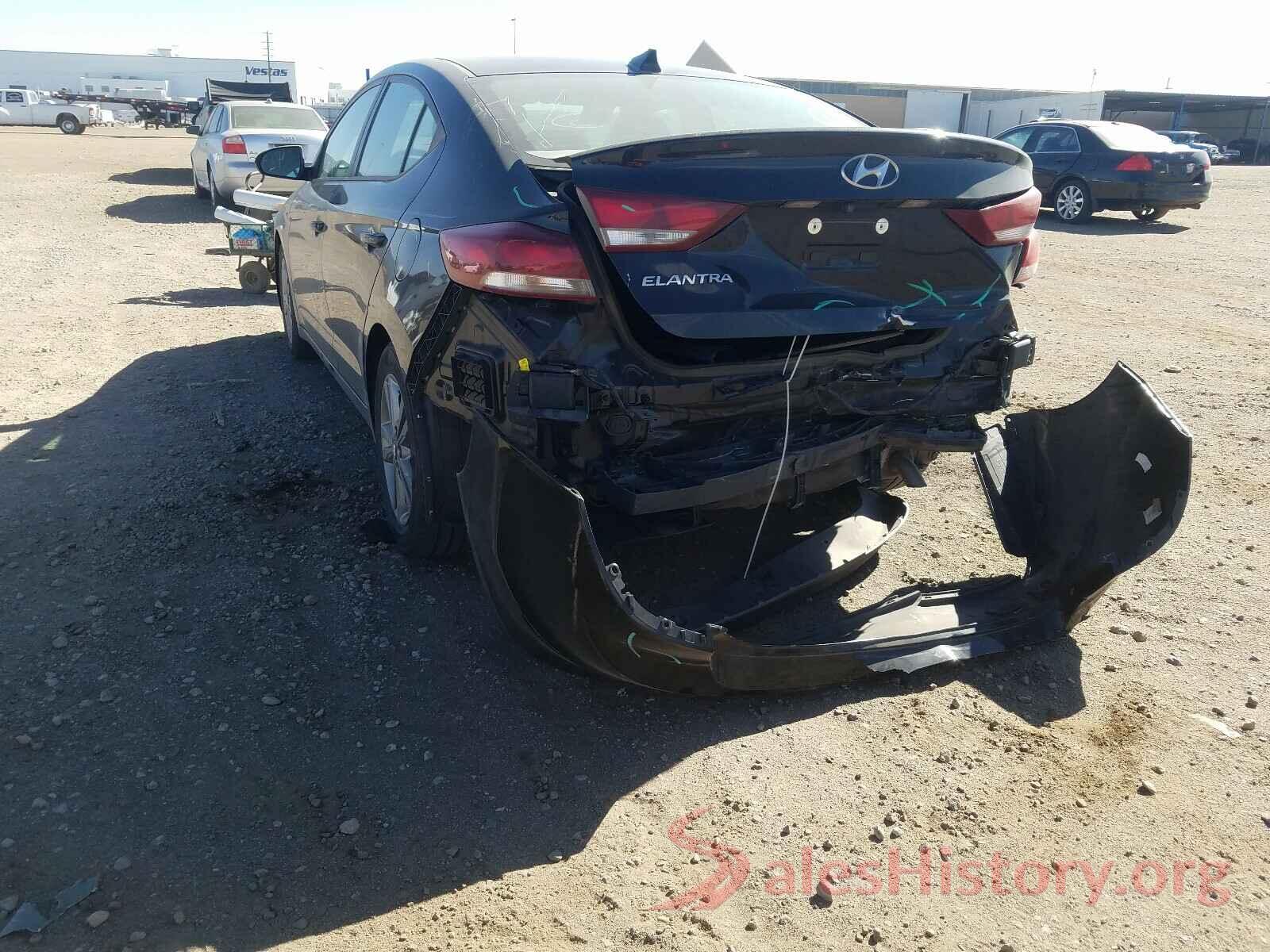 KMHD84LF8JU467190 2018 HYUNDAI ELANTRA