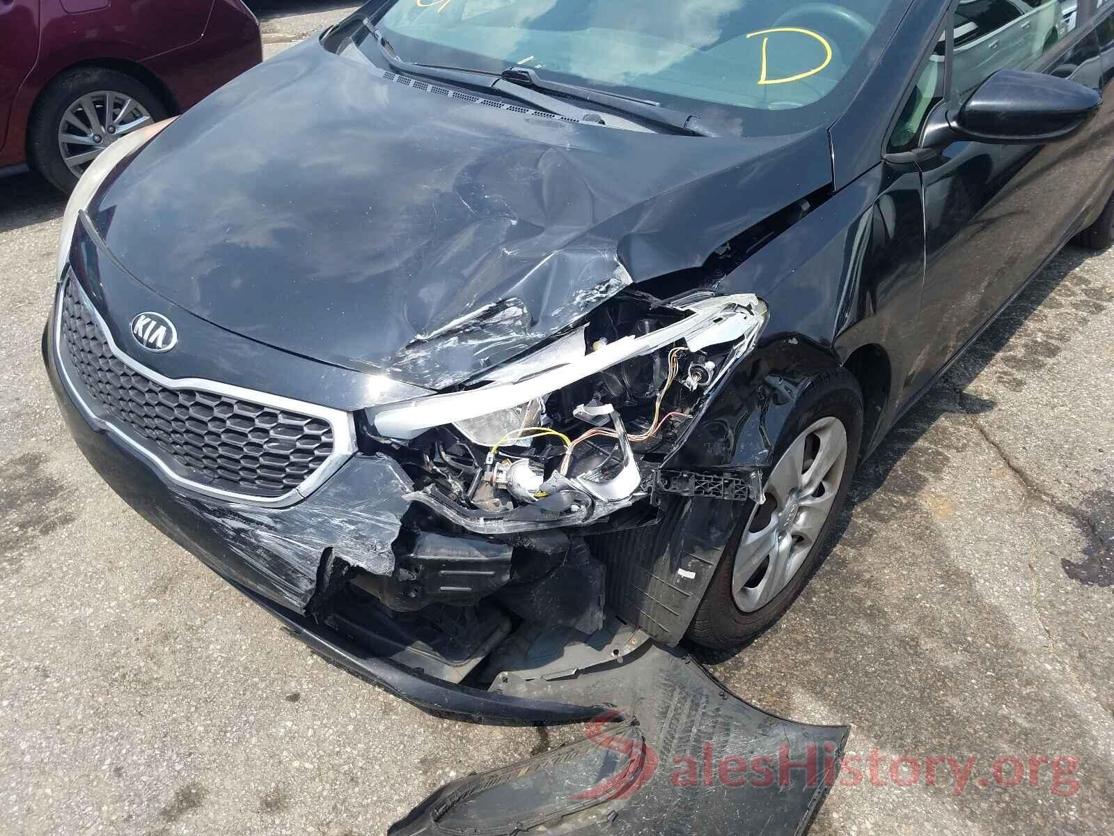 KNAFK4A61G5511127 2016 KIA FORTE