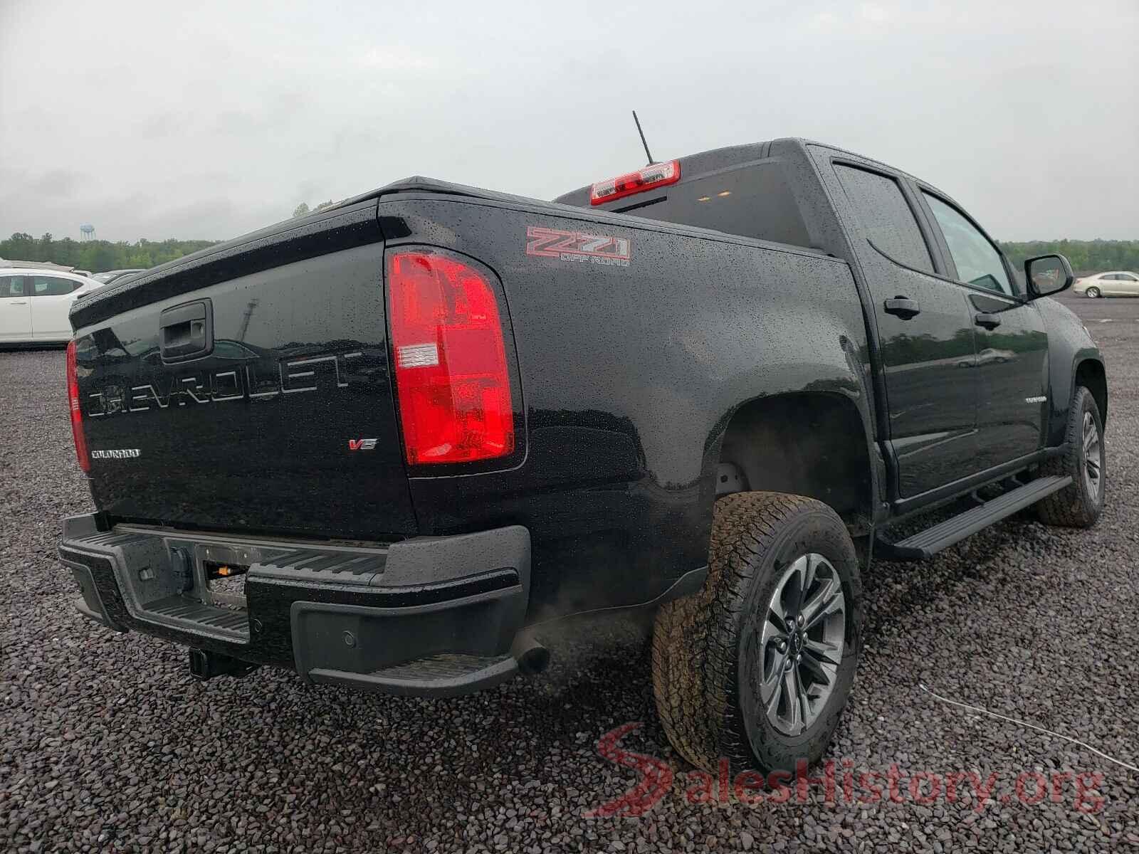 1GCGTDEN0M1130734 2021 CHEVROLET COLORADO