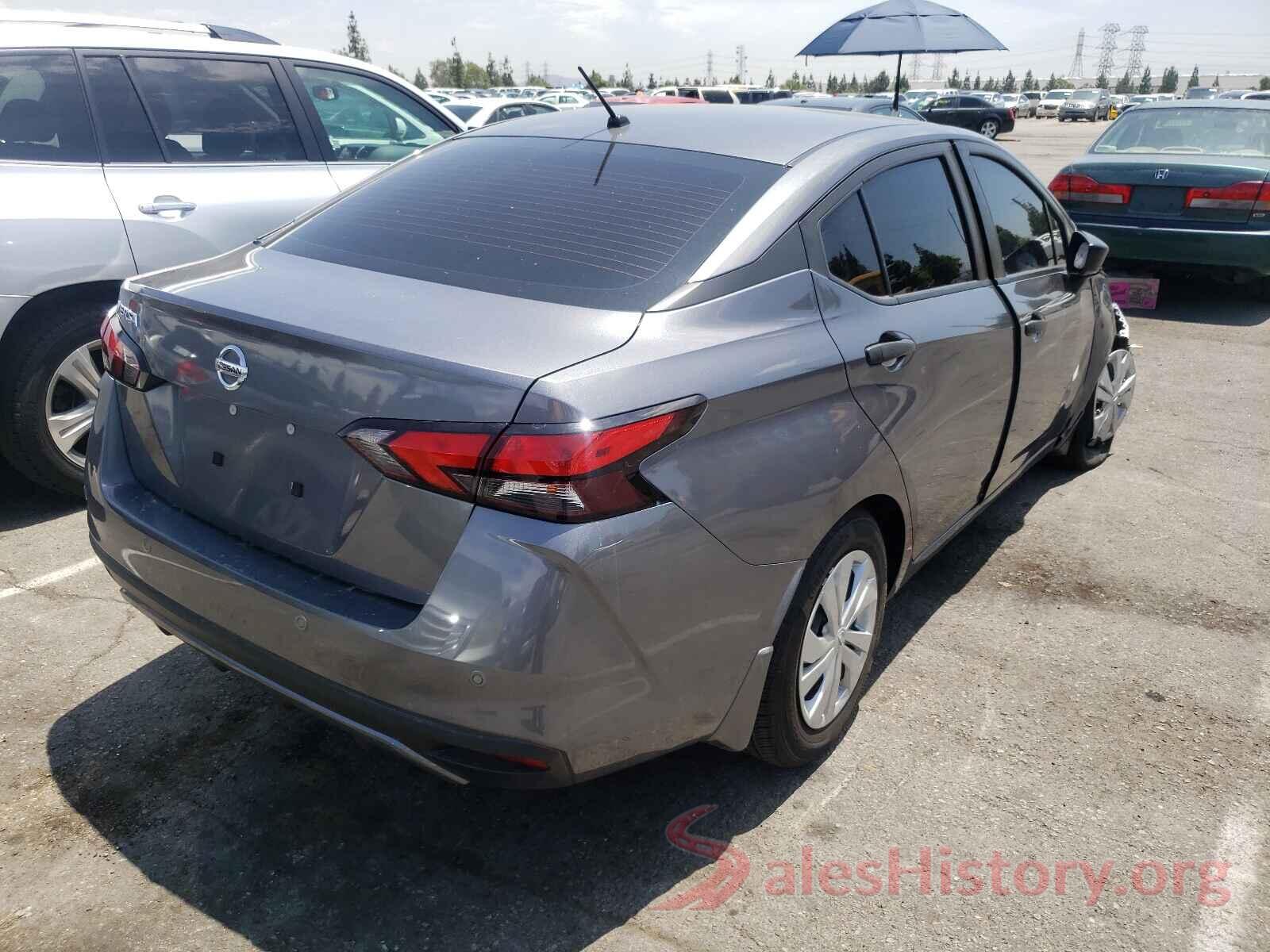 3N1CN8DV5LL840000 2020 NISSAN VERSA