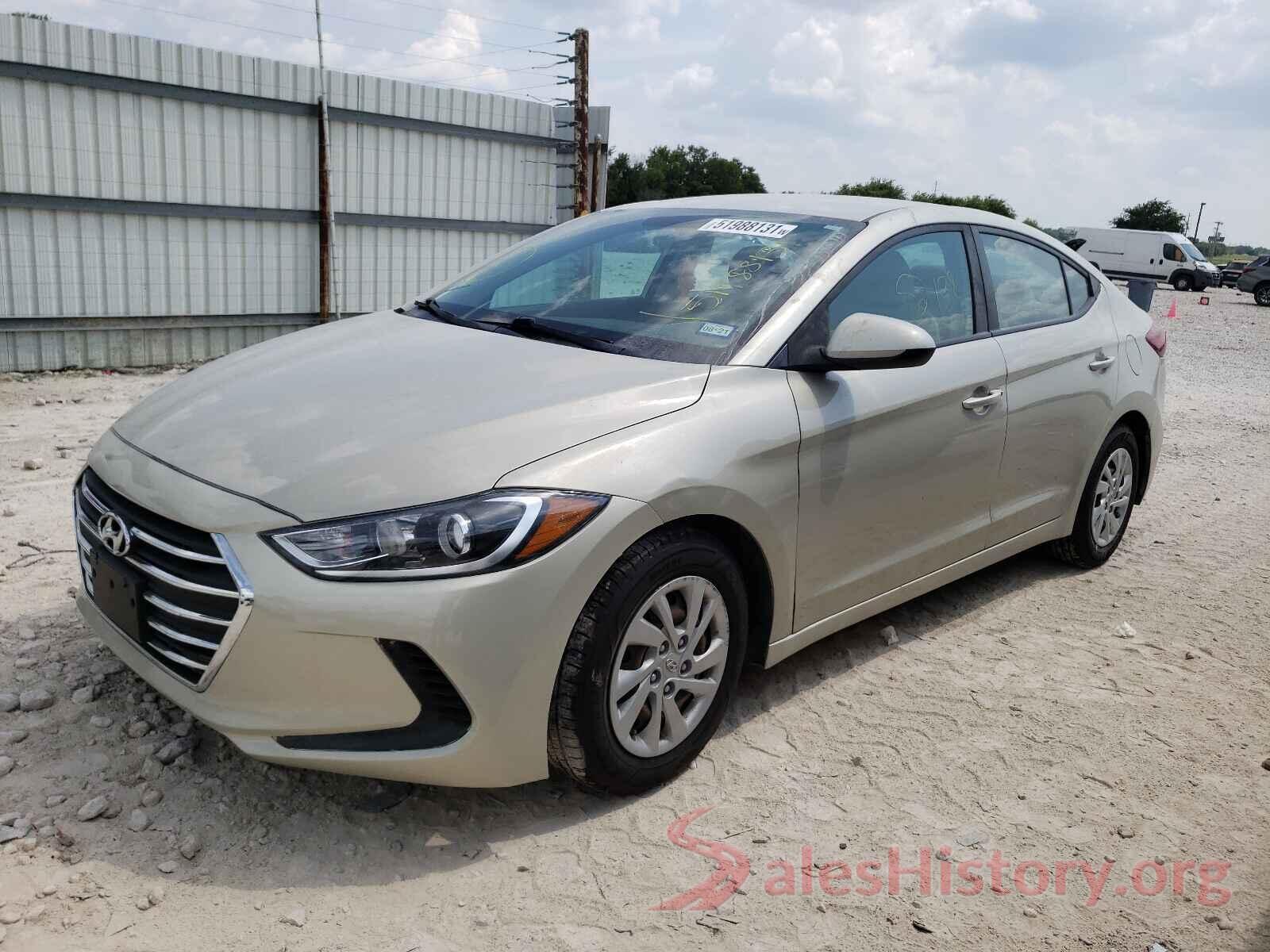 5NPD74LF8HH173994 2017 HYUNDAI ELANTRA