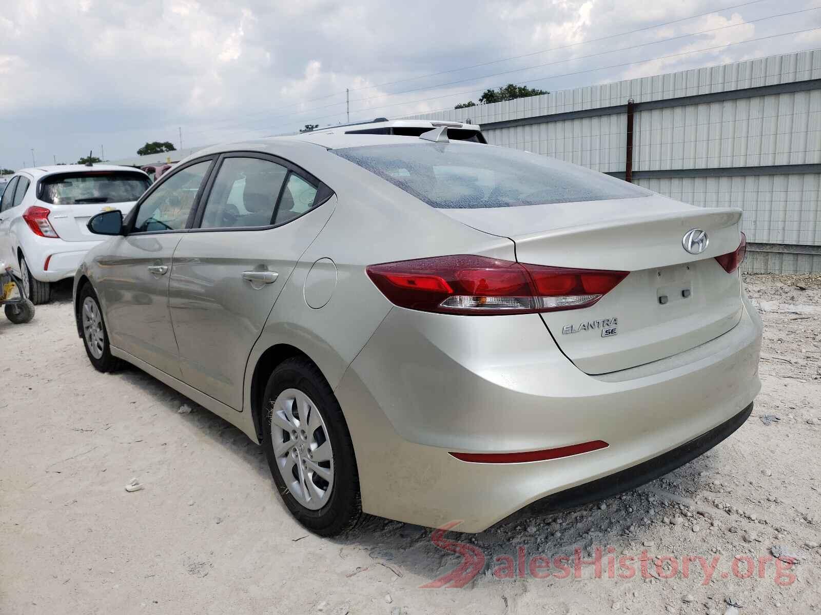 5NPD74LF8HH173994 2017 HYUNDAI ELANTRA