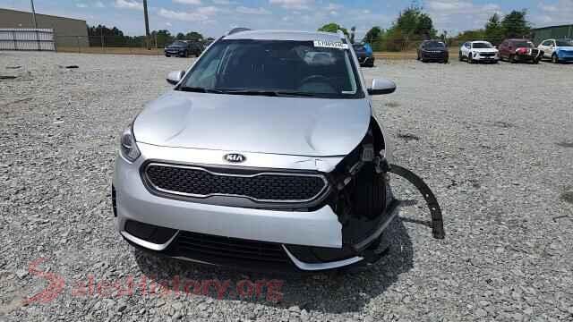 2019 KIA NIRO VIN KNDCB3LC6K5249648, damage close-up