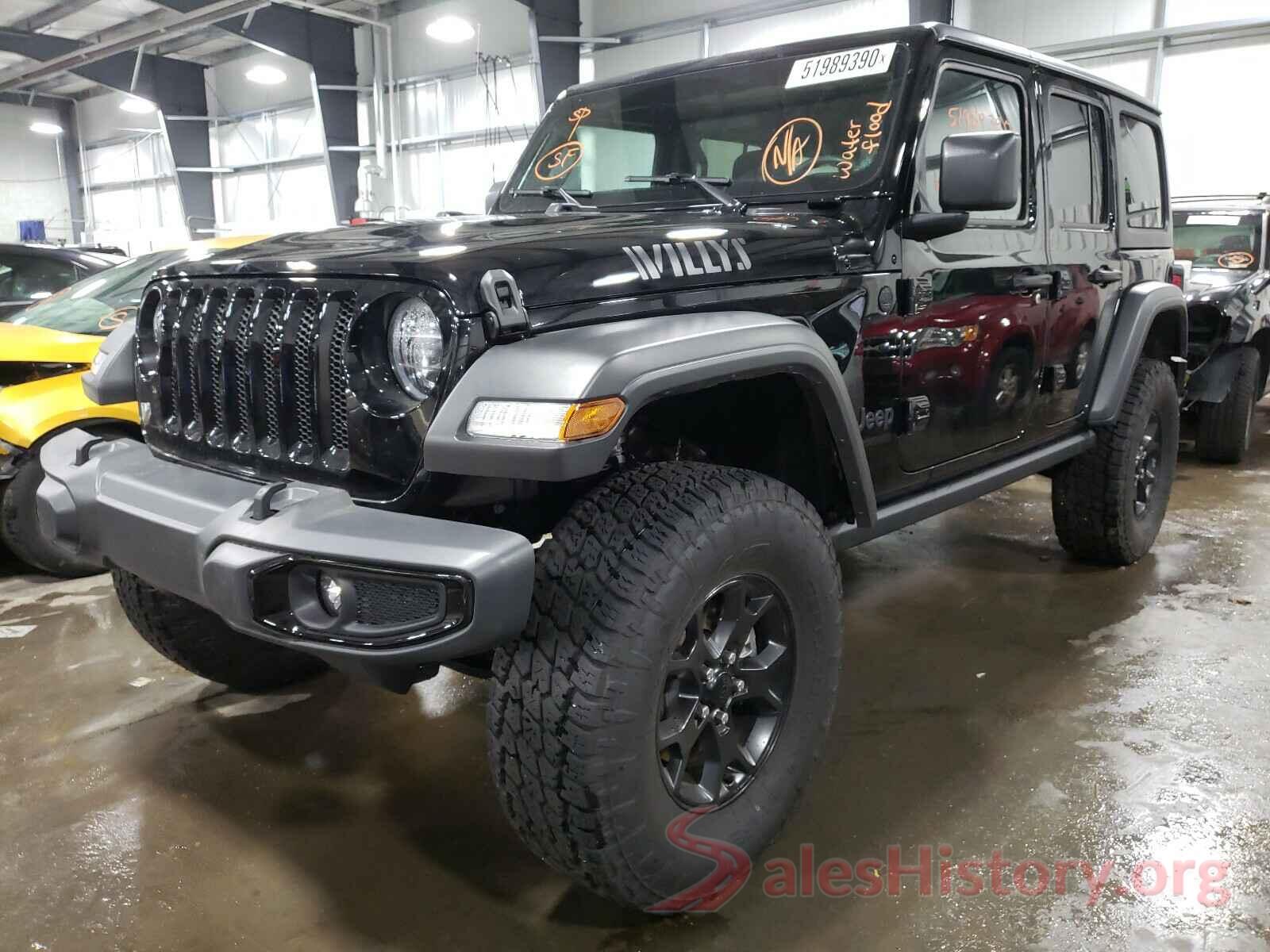 1C4HJXDG8LW328929 2020 JEEP WRANGLER