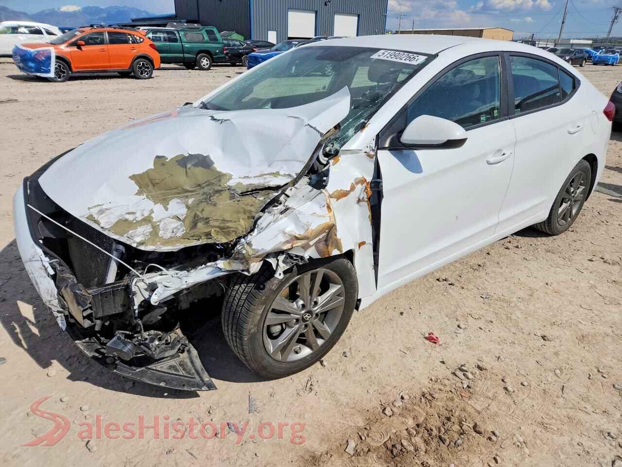 5NPD84LF4JH221154 2018 HYUNDAI ELANTRA