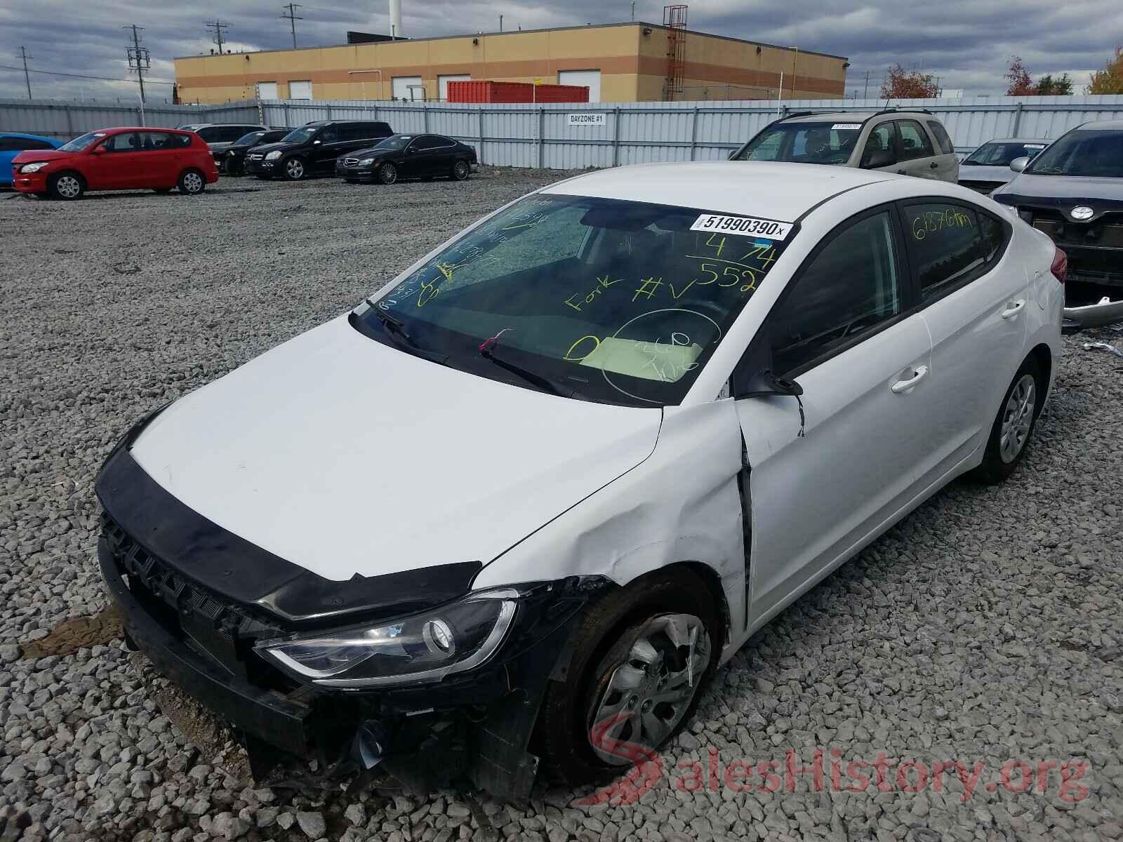 5NPD74LF1JH278477 2018 HYUNDAI ELANTRA