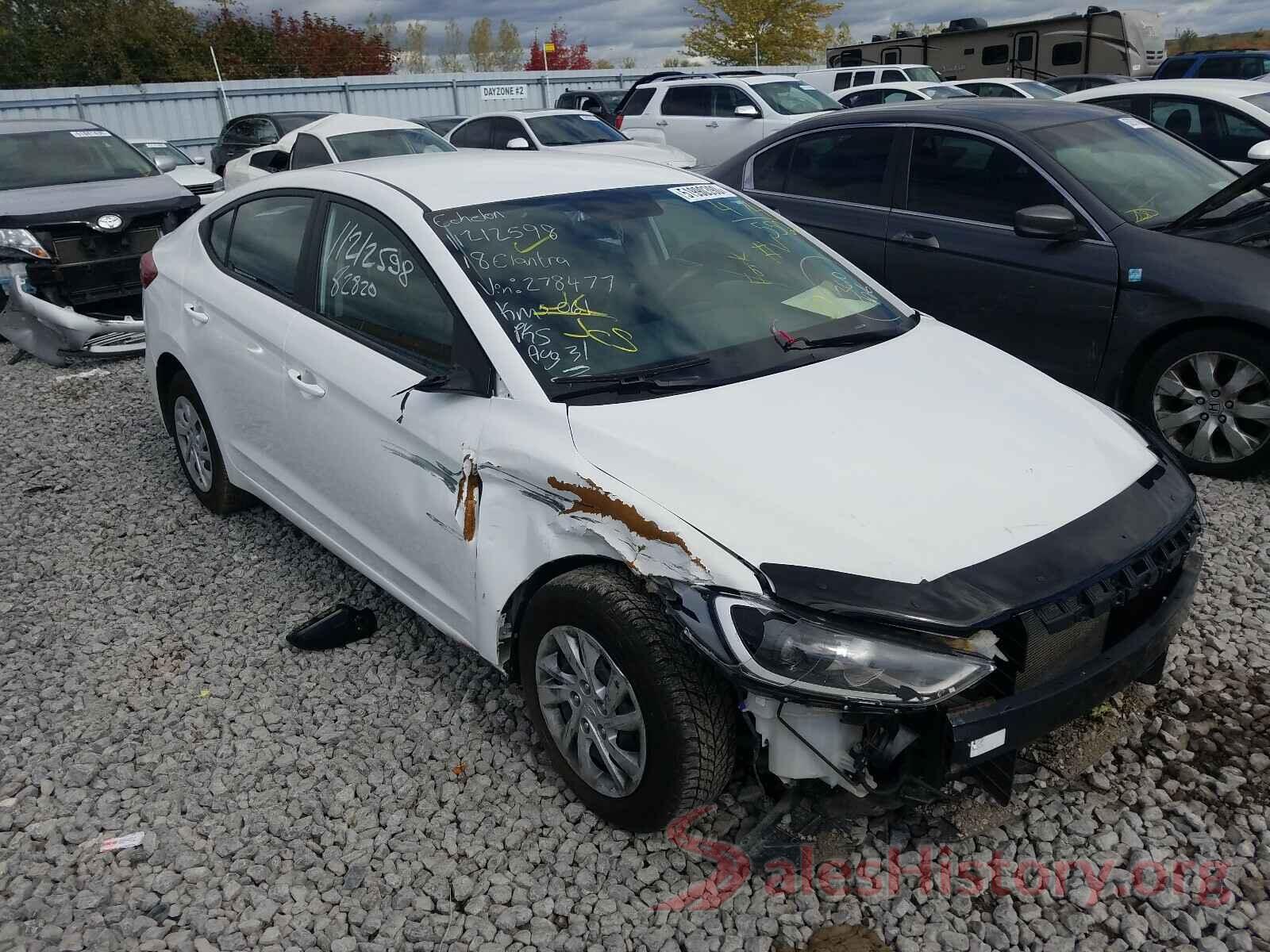 5NPD74LF1JH278477 2018 HYUNDAI ELANTRA