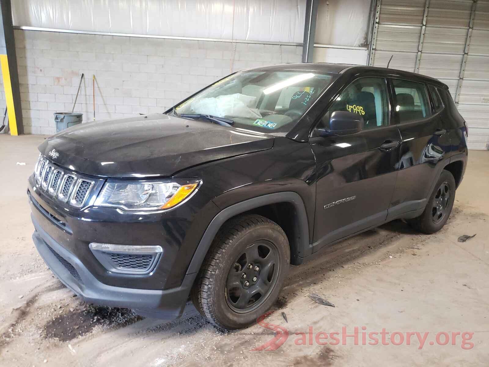 3C4NJCAB8JT411882 2018 JEEP COMPASS