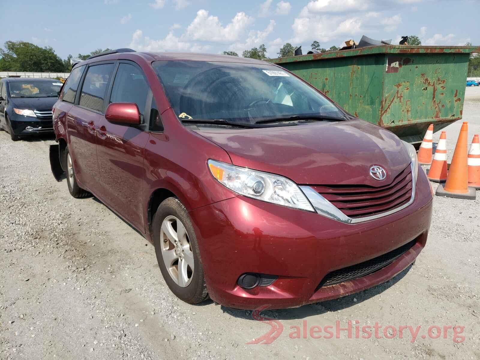 5TDKK3DC8GS734983 2016 TOYOTA SIENNA