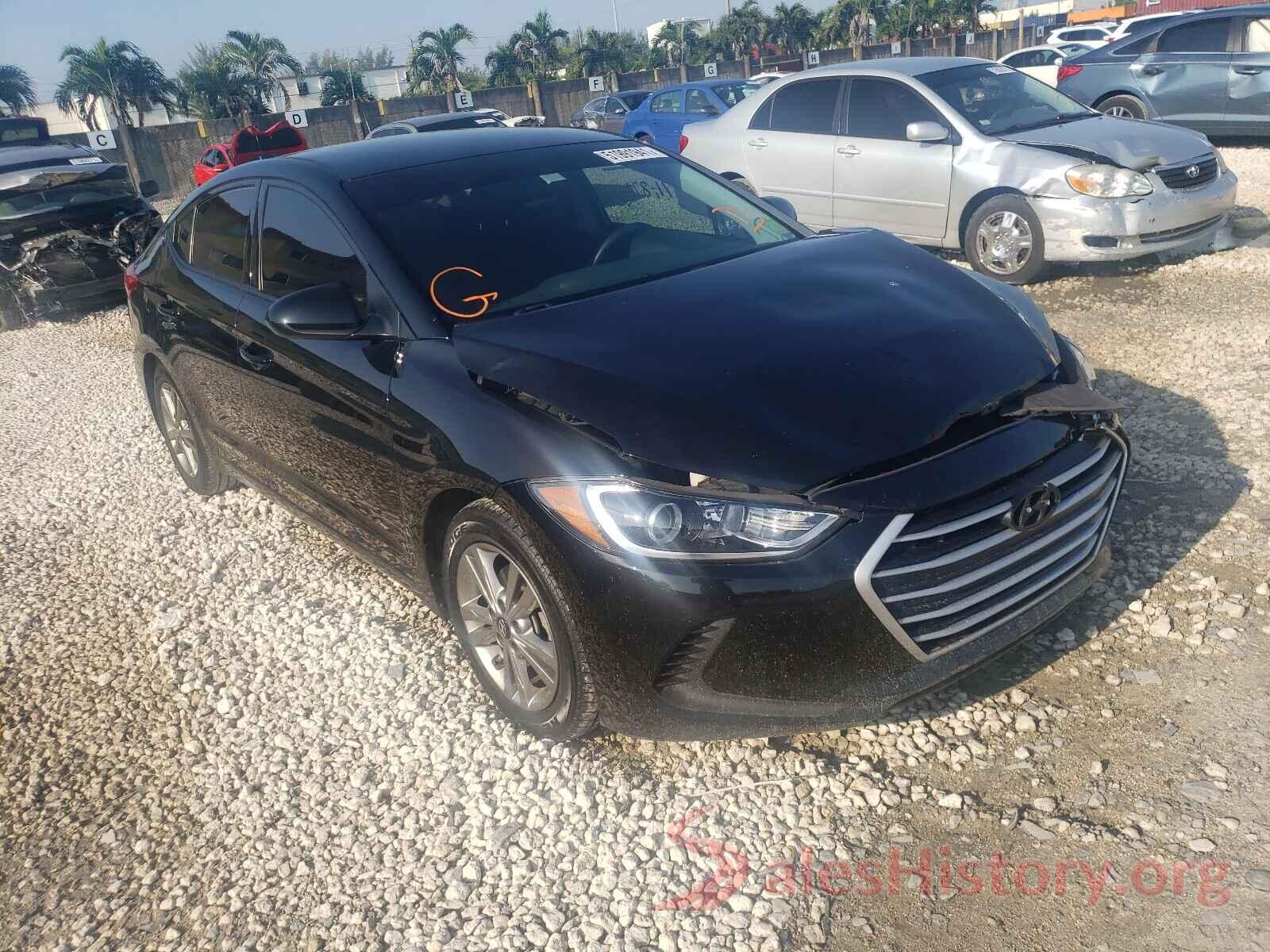 5NPD84LF9JH369283 2018 HYUNDAI ELANTRA