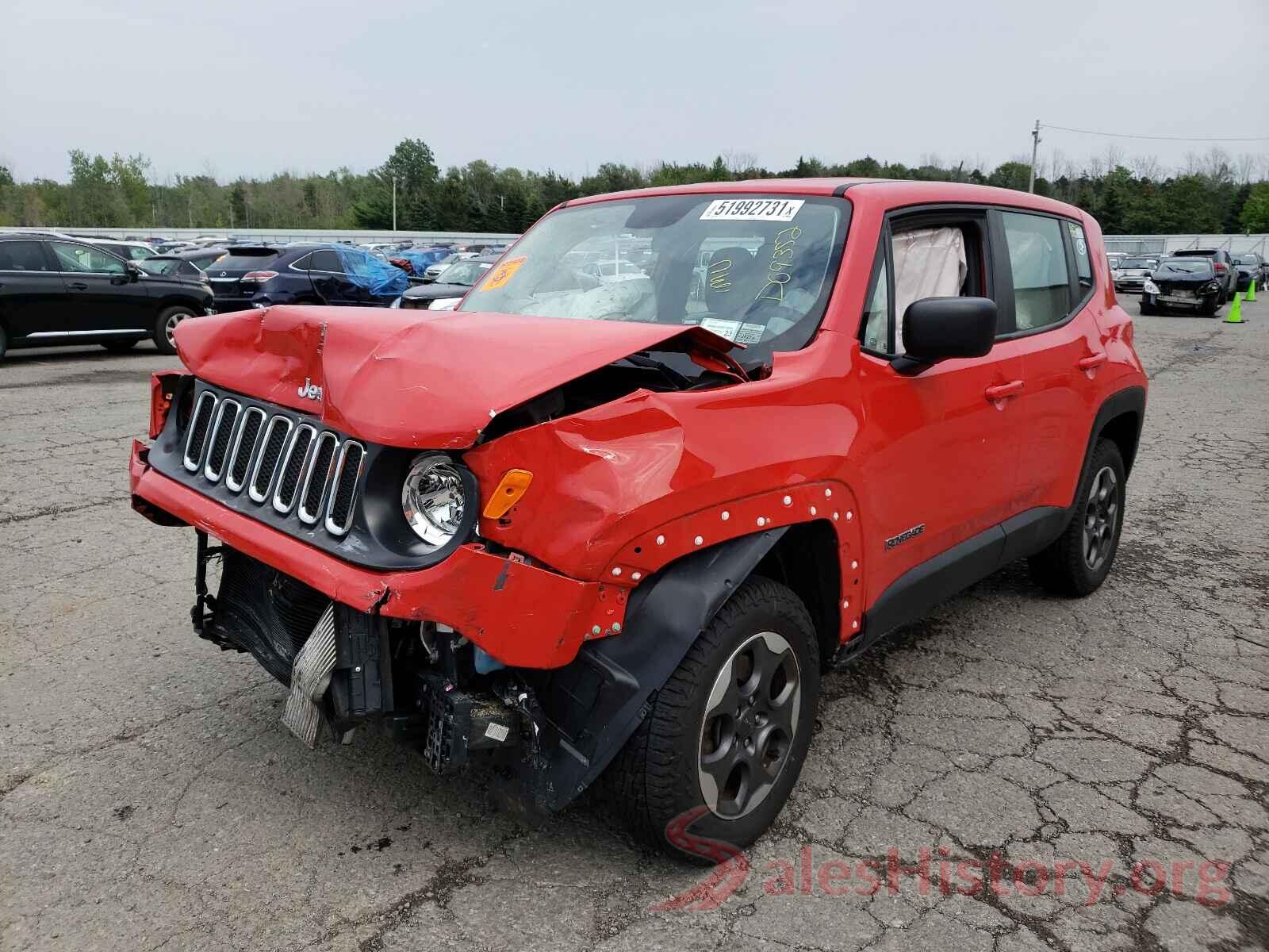 ZACCJBAT3GPD09352 2016 JEEP RENEGADE