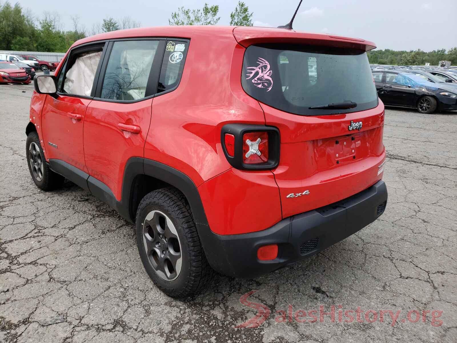 ZACCJBAT3GPD09352 2016 JEEP RENEGADE