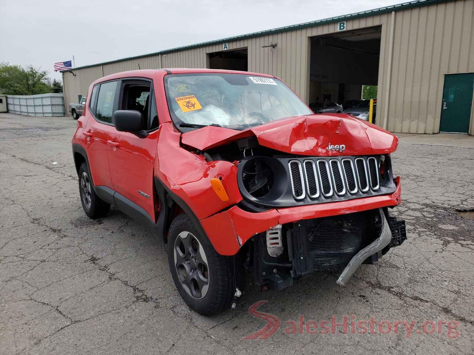 ZACCJBAT3GPD09352 2016 JEEP RENEGADE