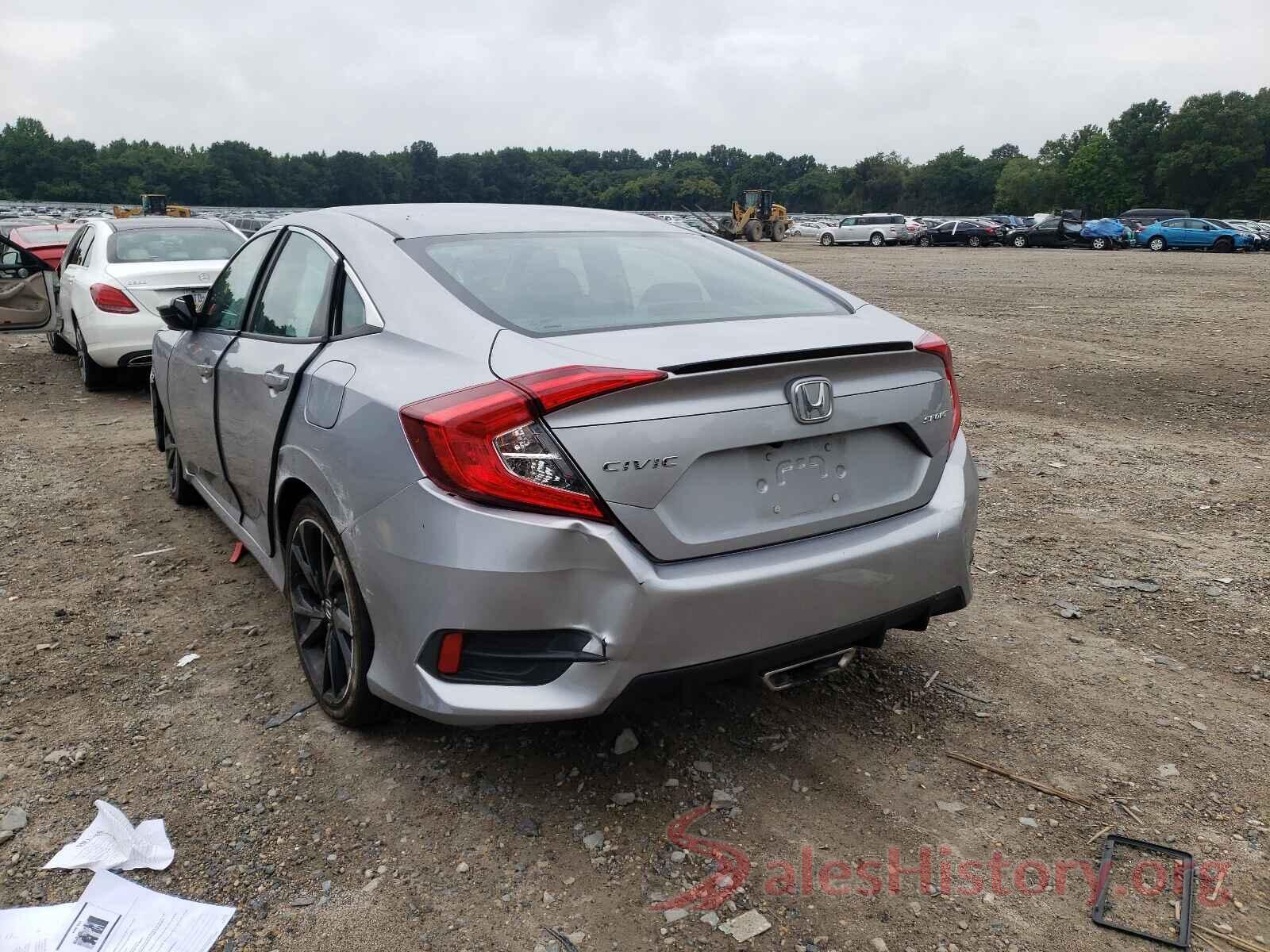 2HGFC2F87KH541783 2019 HONDA CIVIC