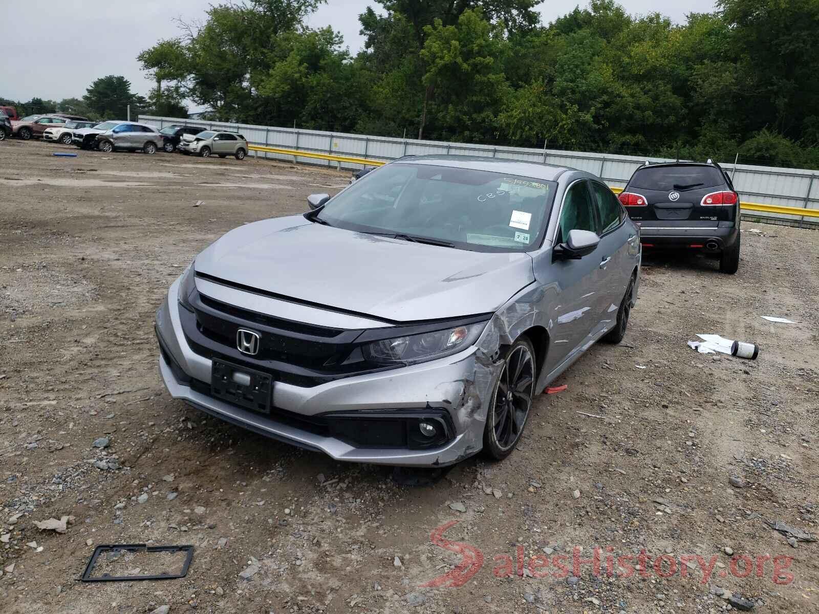 2HGFC2F87KH541783 2019 HONDA CIVIC