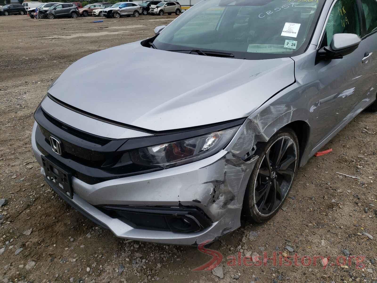 2HGFC2F87KH541783 2019 HONDA CIVIC