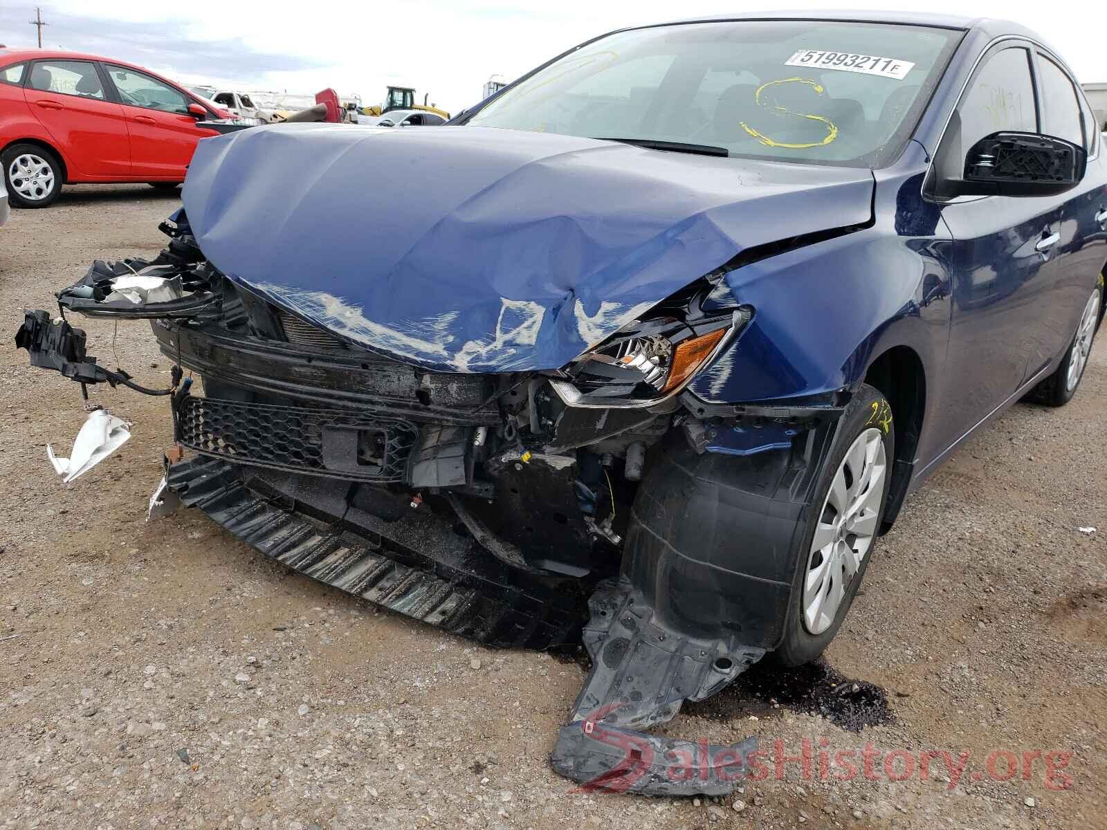 3N1AB7AP1KY333743 2019 NISSAN SENTRA