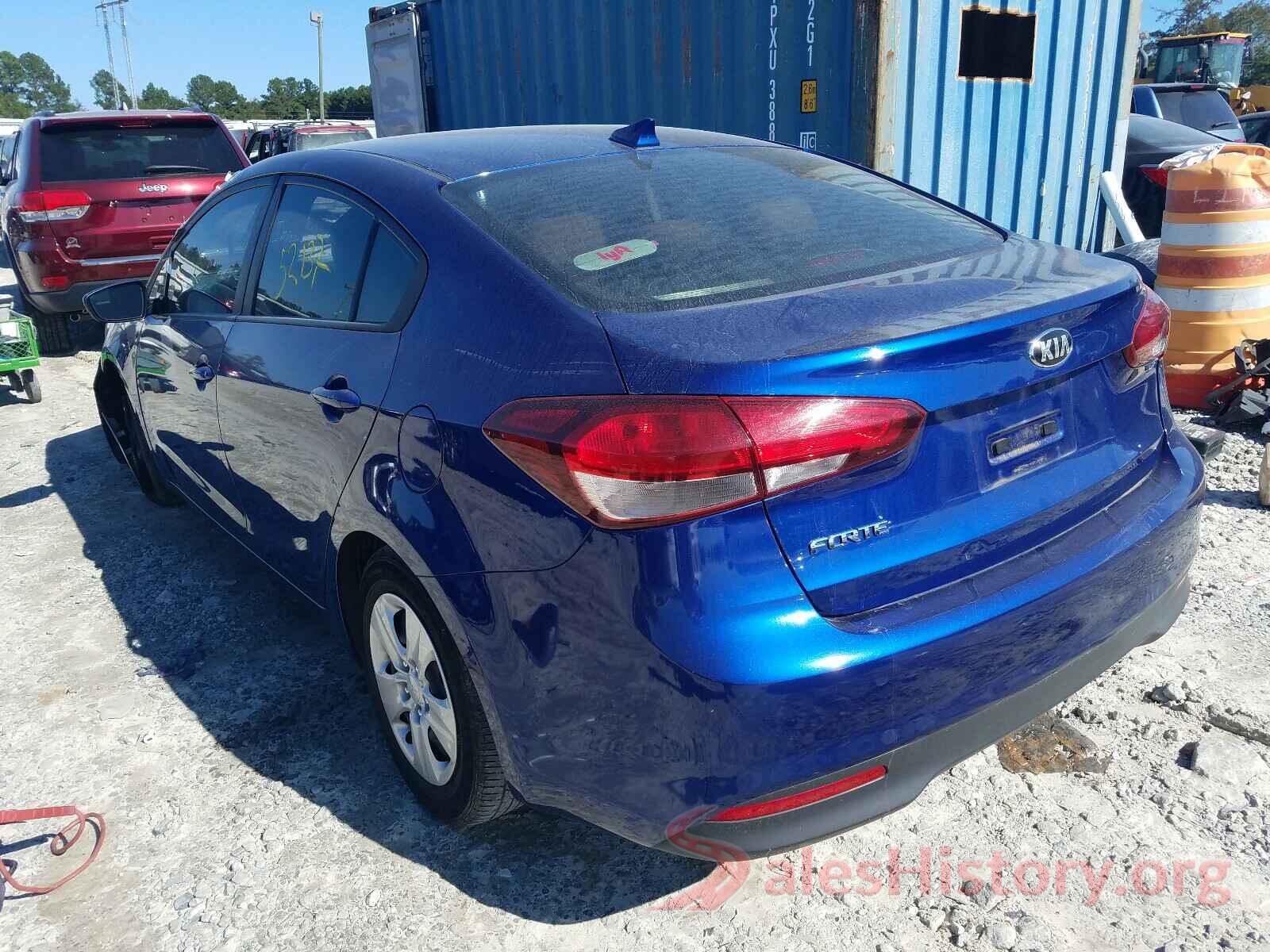 3KPFL4A76JE199956 2018 KIA FORTE