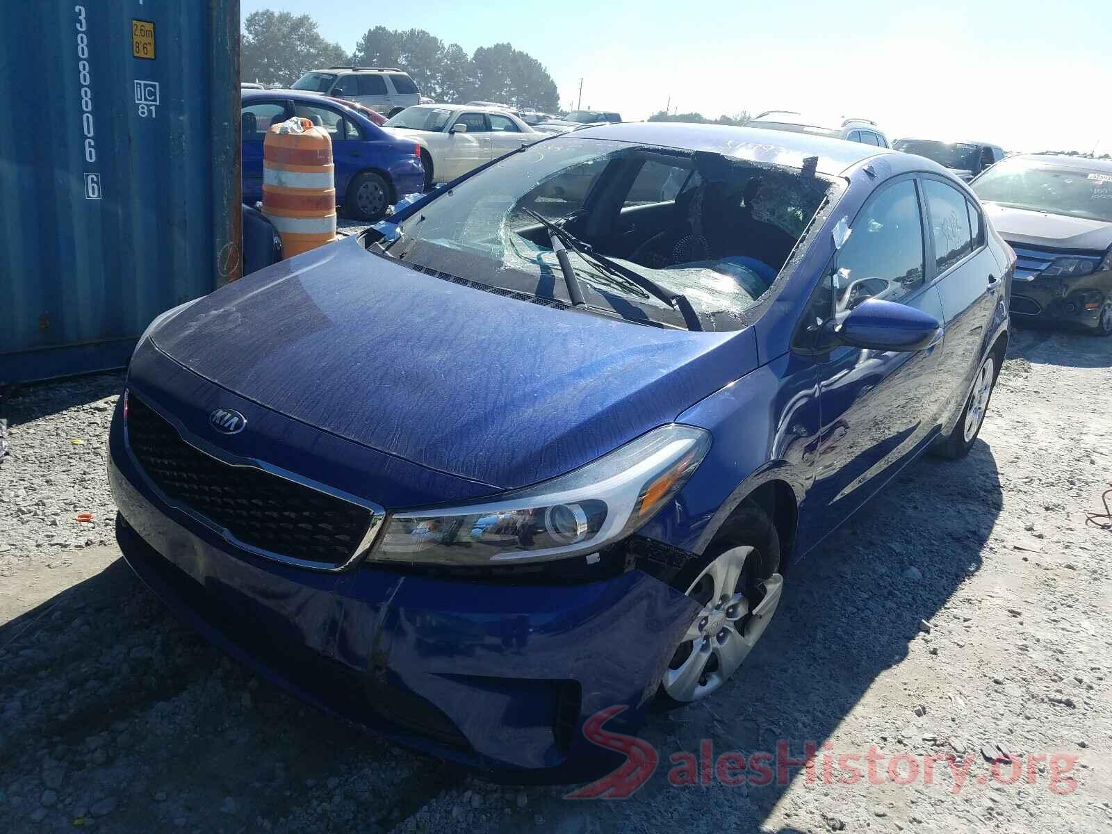 3KPFL4A76JE199956 2018 KIA FORTE