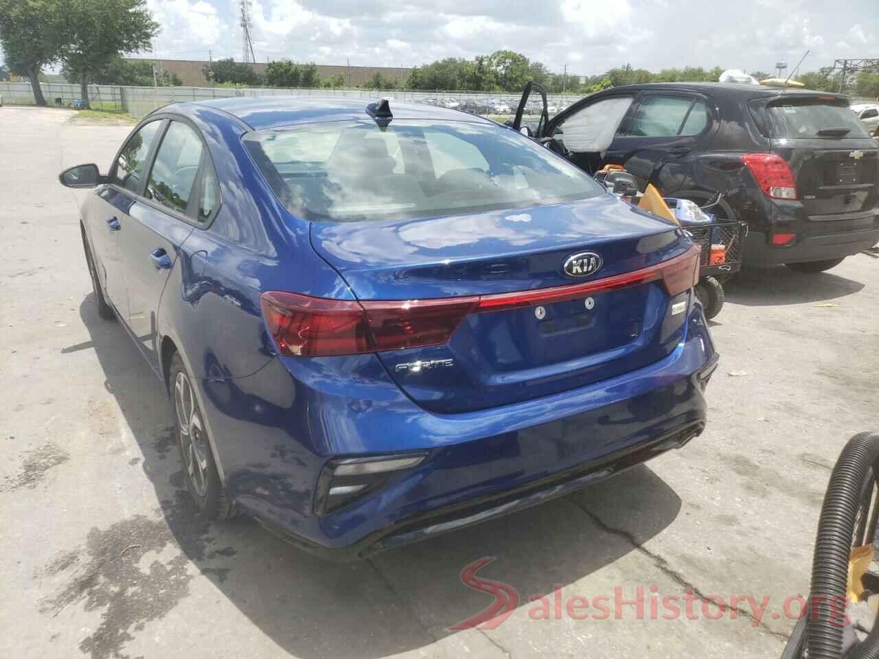 3KPF24AD8LE170664 2020 KIA FORTE